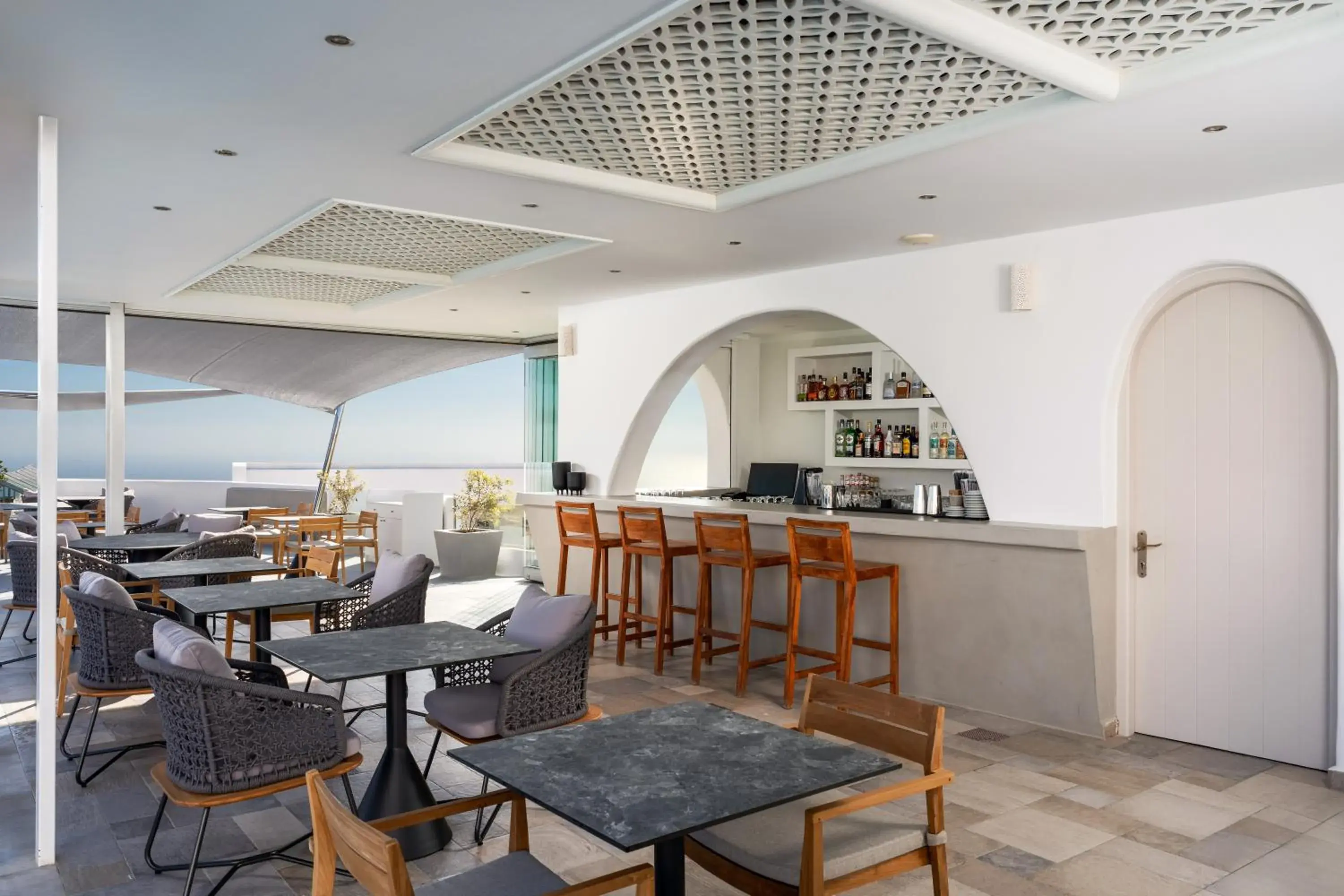 Lounge or bar in Santorini Palace Lounge or bar in Santorini Palace