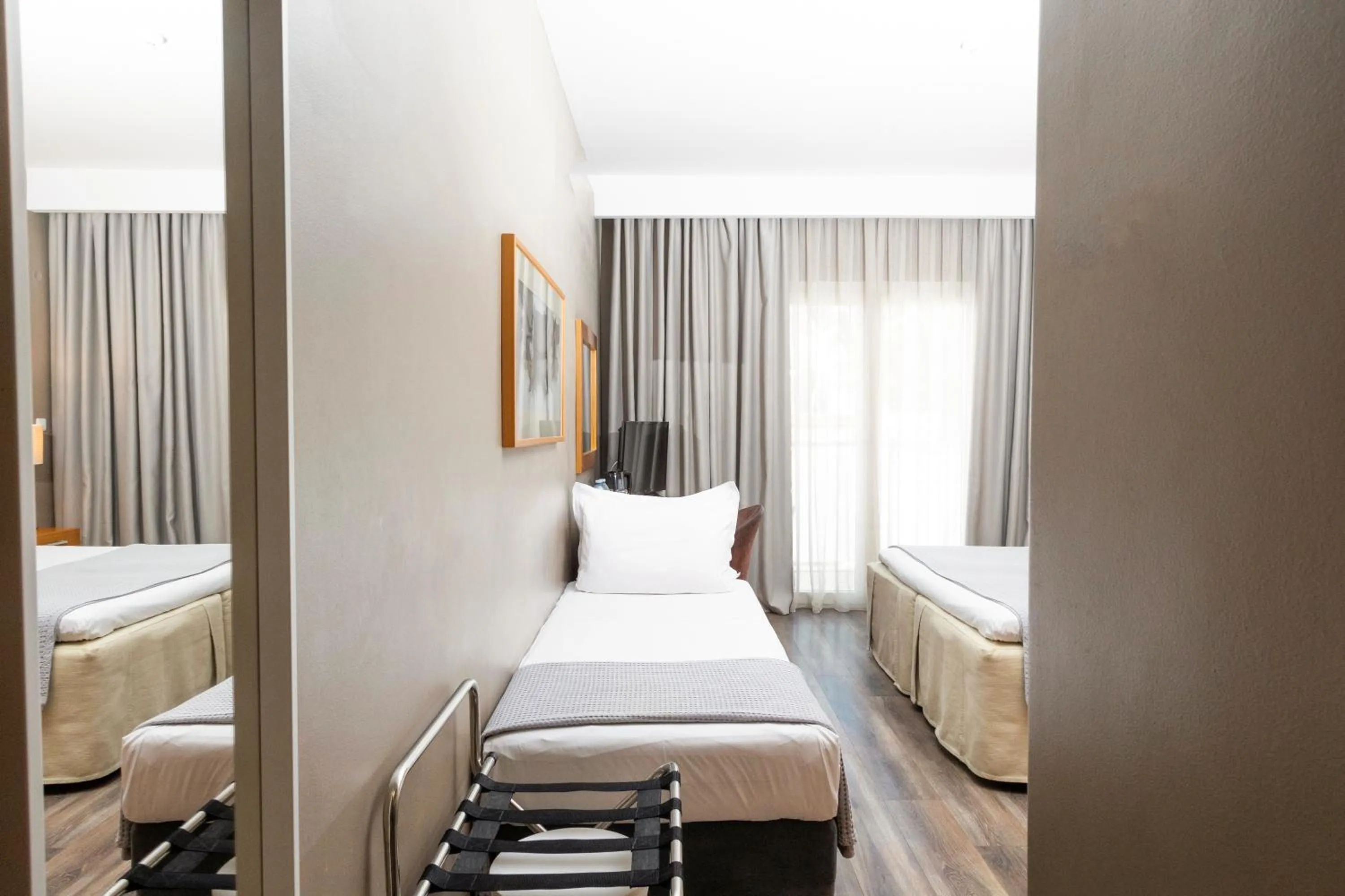 Bed in Golden Star City Resort