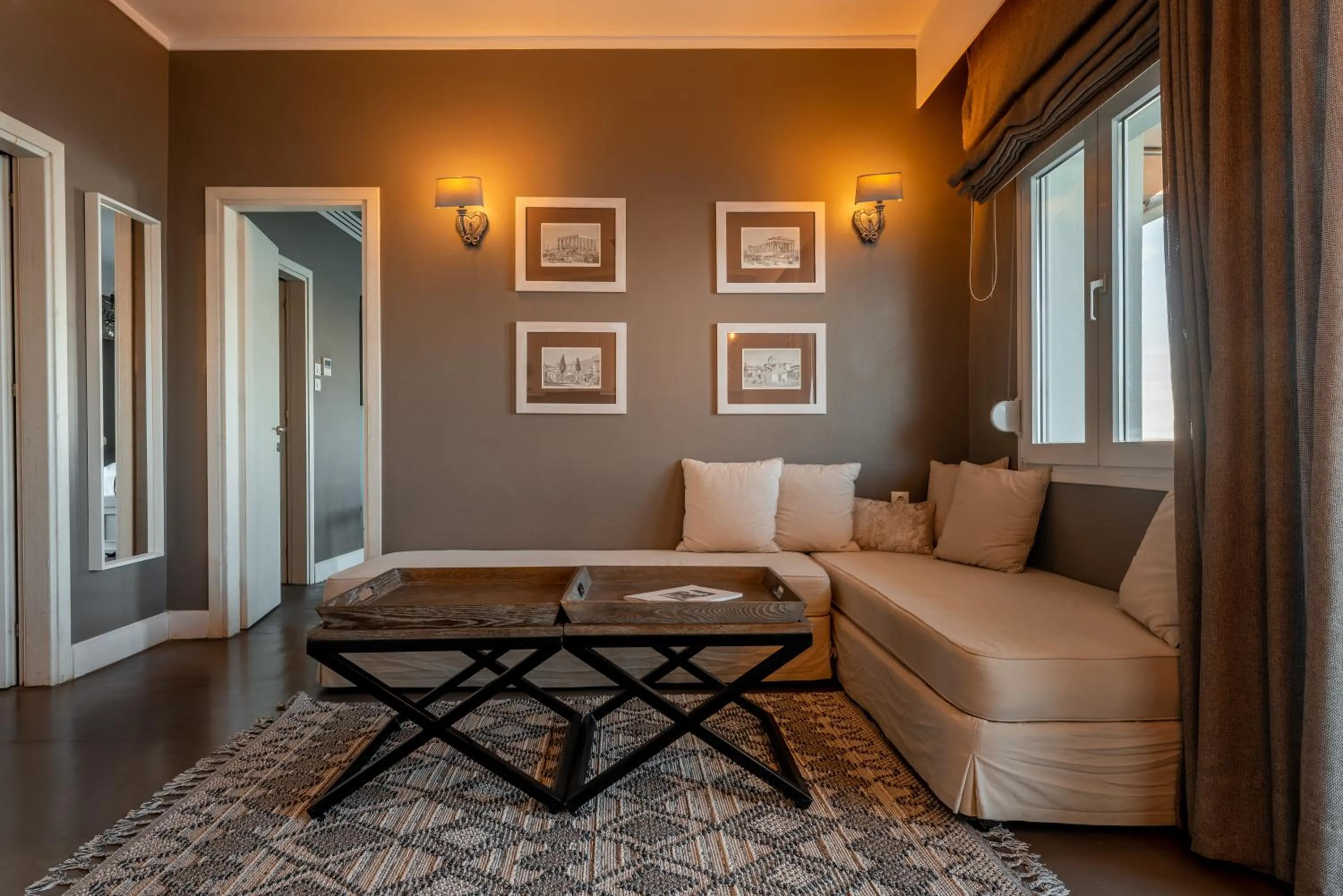 Living room in Golden Star City Resort