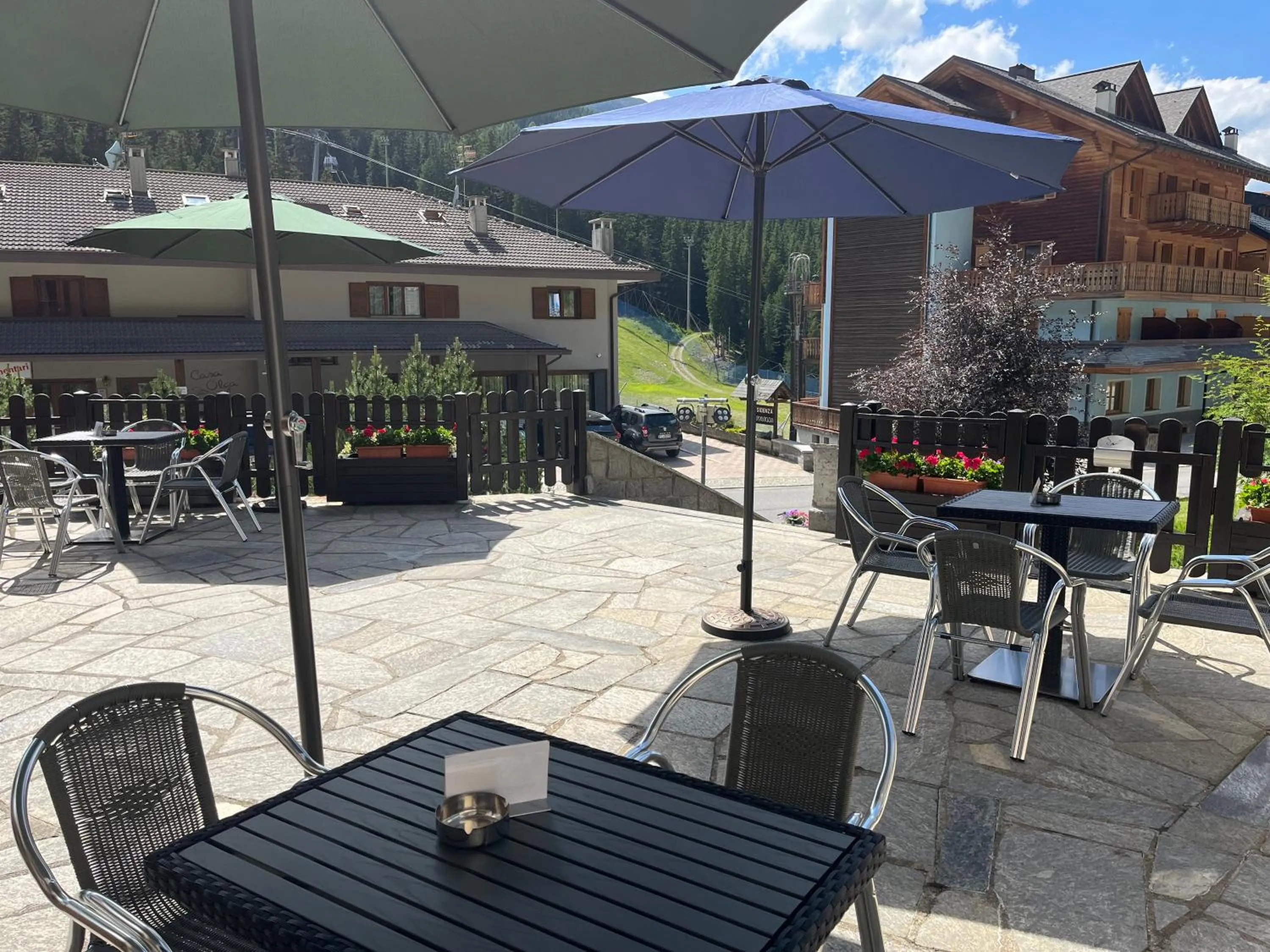 Balcony/Terrace in Hotel Alle Tre Baite