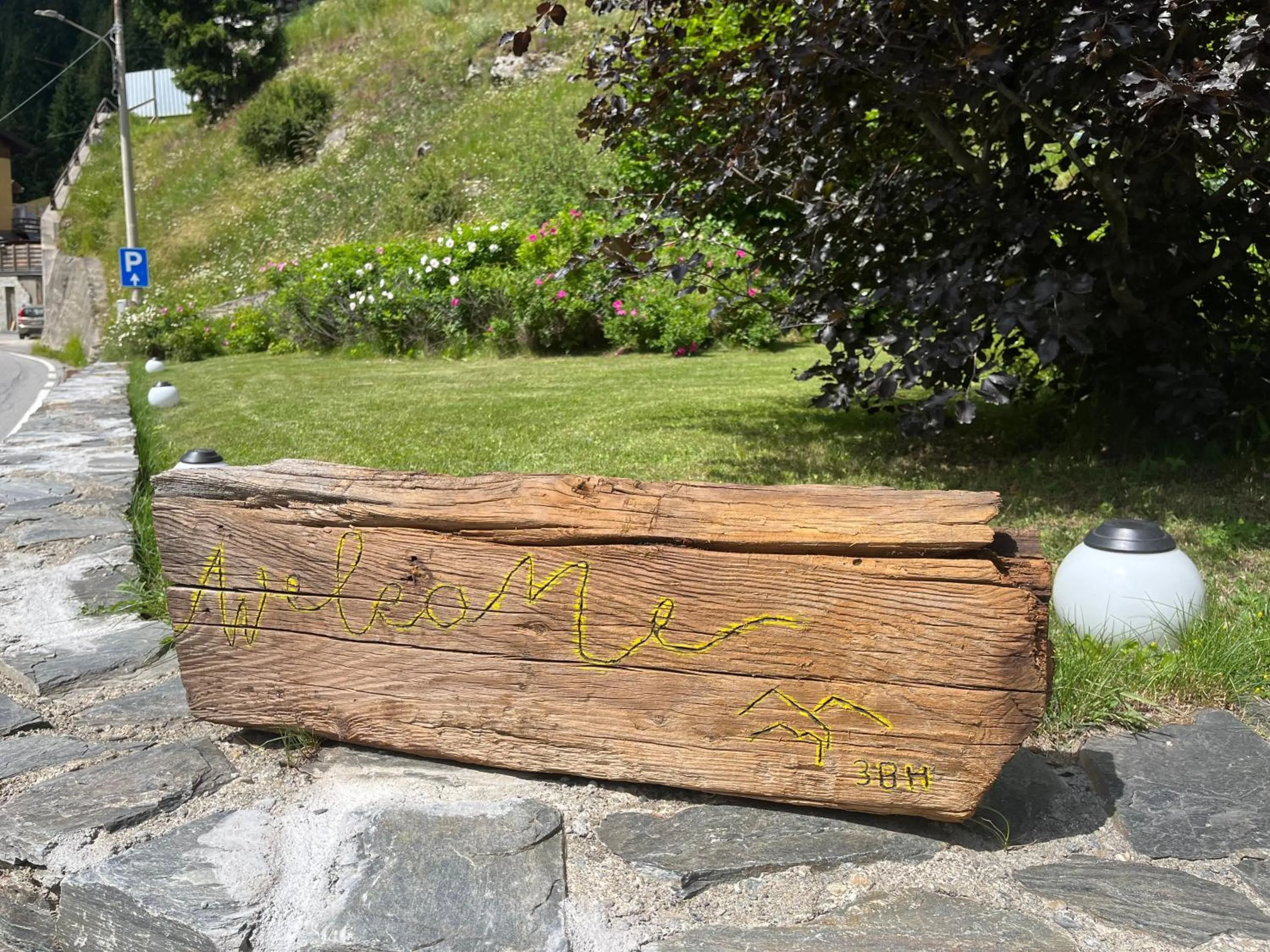 Garden in Hotel Alle Tre Baite