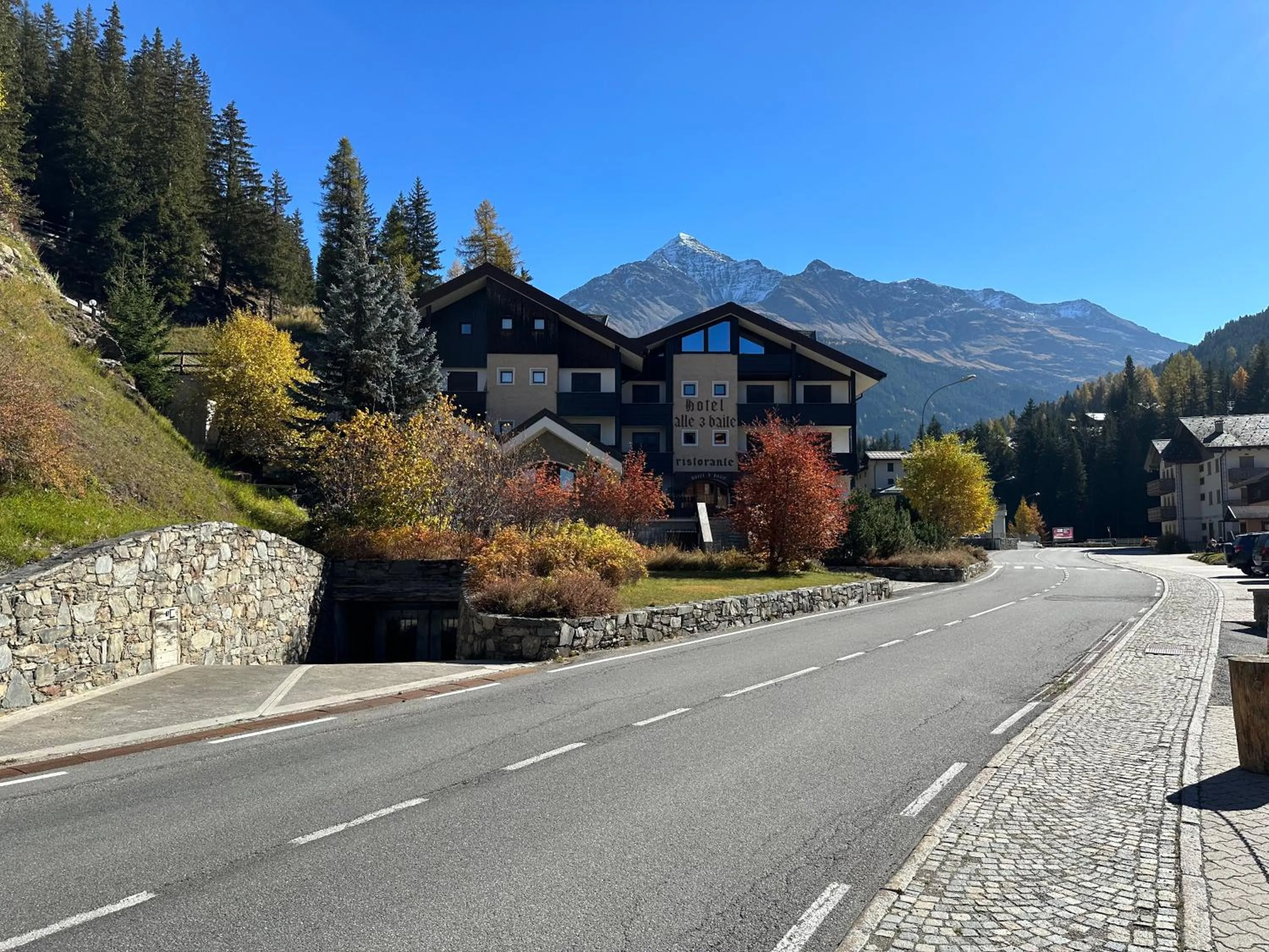 Garden in Hotel Alle Tre Baite