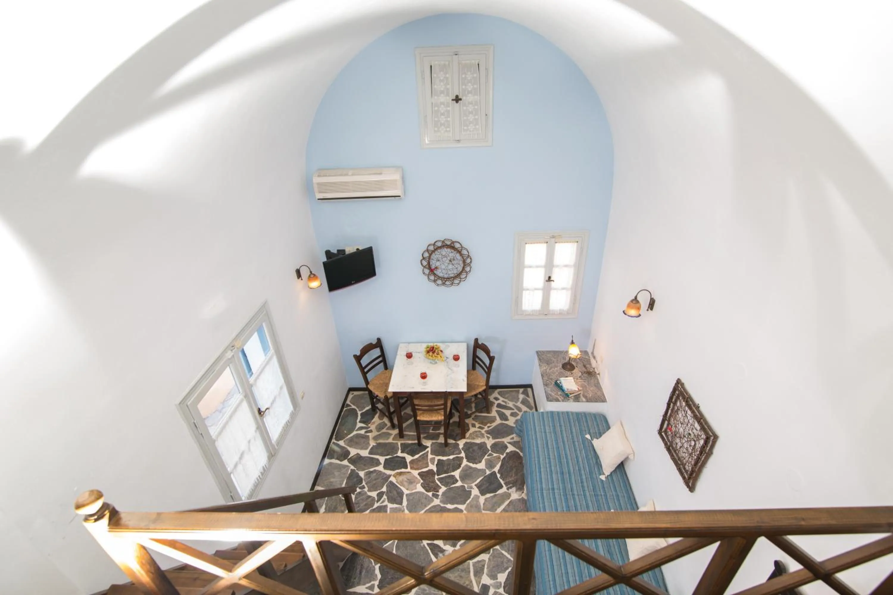 Living room in Anemoessa Villa