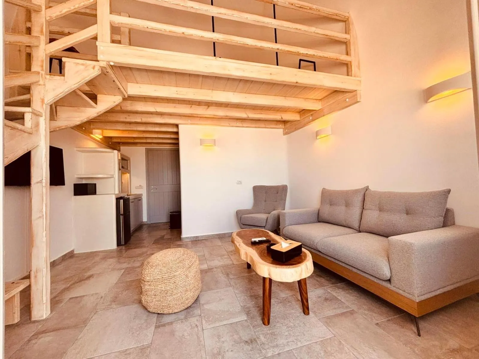 Living room in Anemoessa Villa