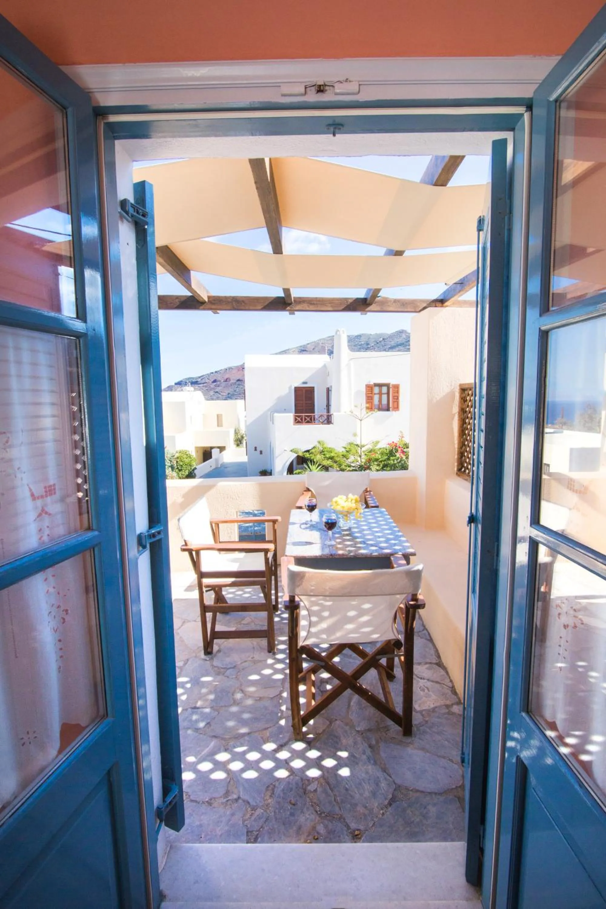 Balcony/Terrace in Anemoessa Villa