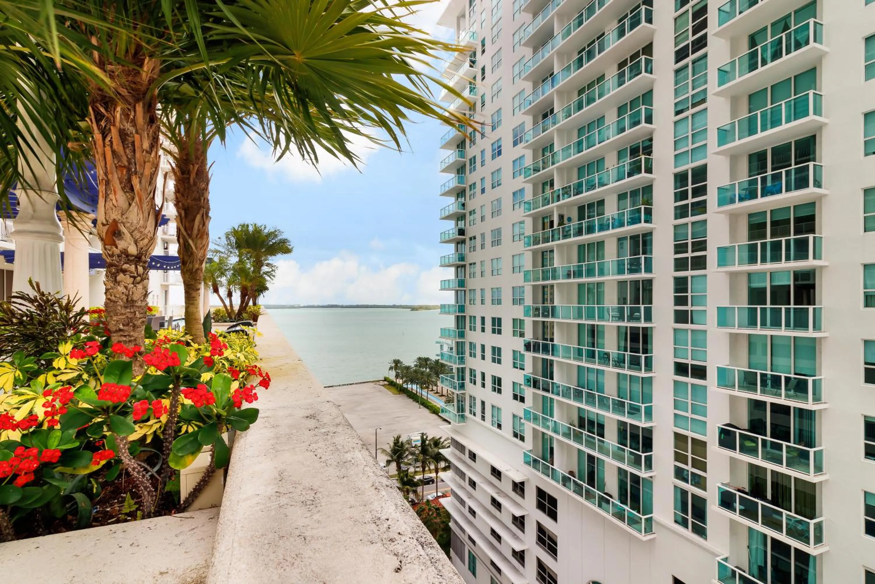 Property building in The Club at Brickell Bay Luxury Suites