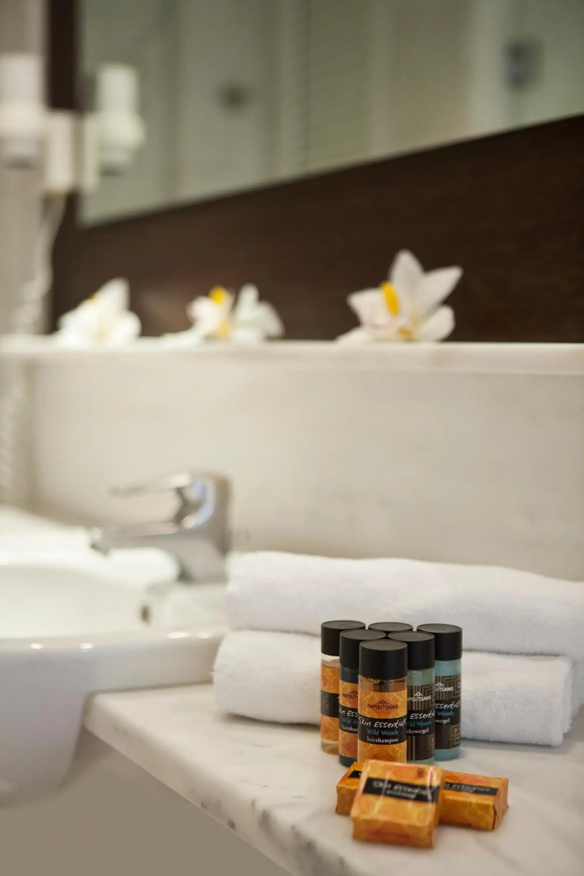 Bathroom in Hermes Hotel Bathroom in Hermes Hotel