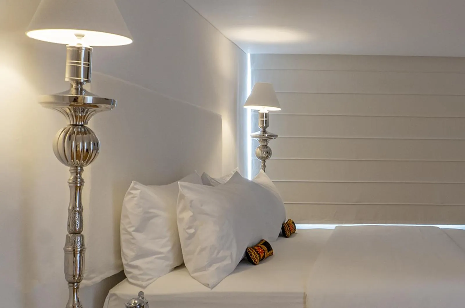 Bed in Palacio Julio Hotel