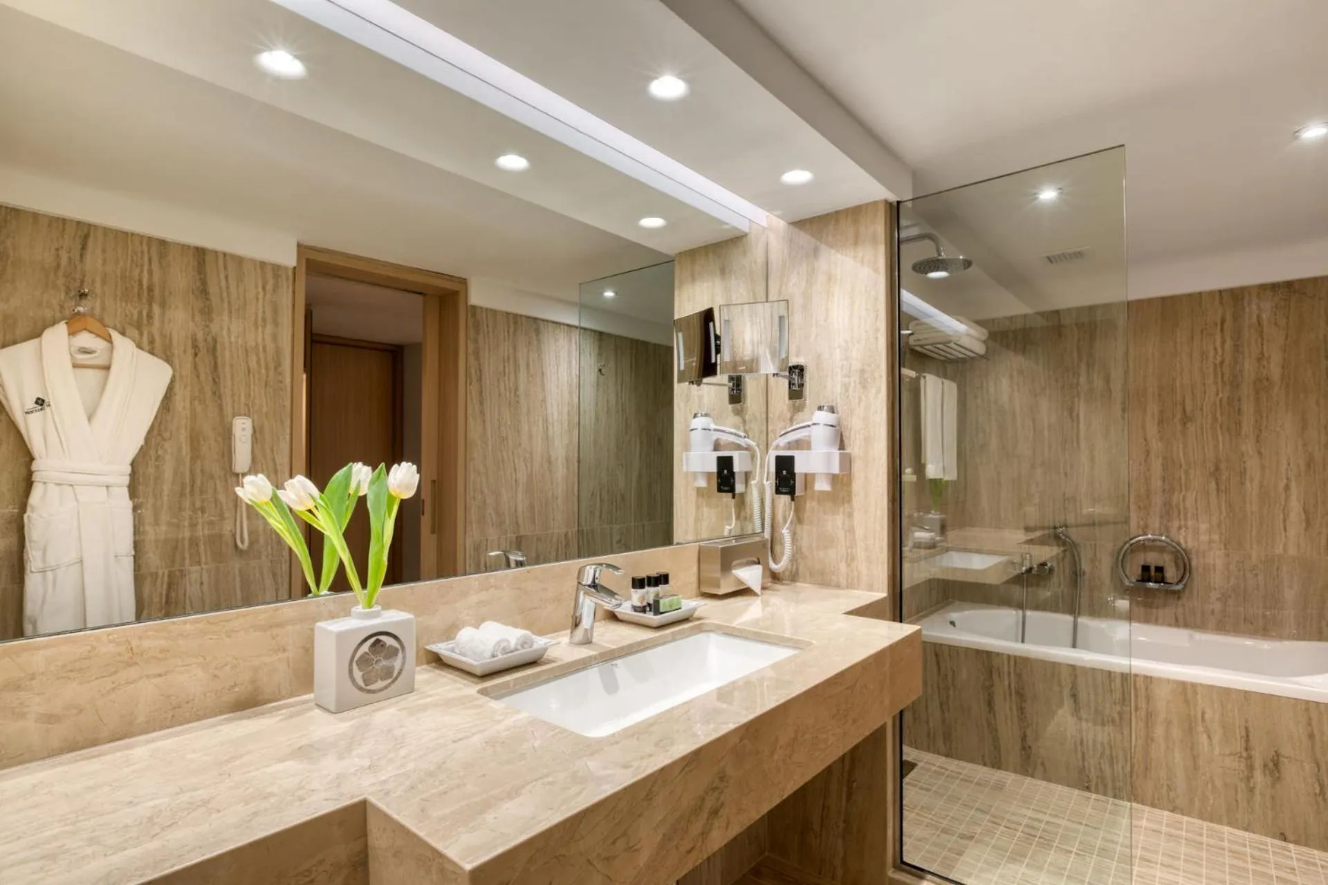 Bathroom in Divani Caravel