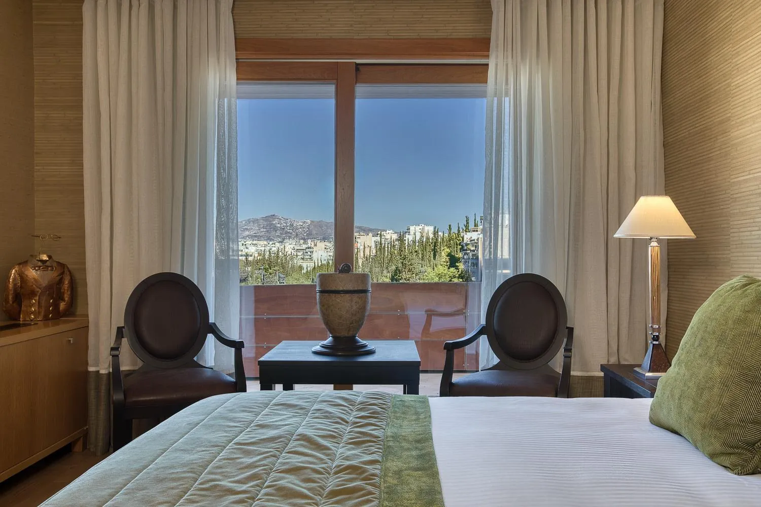 View (from property/room), Bed in Divani Caravel