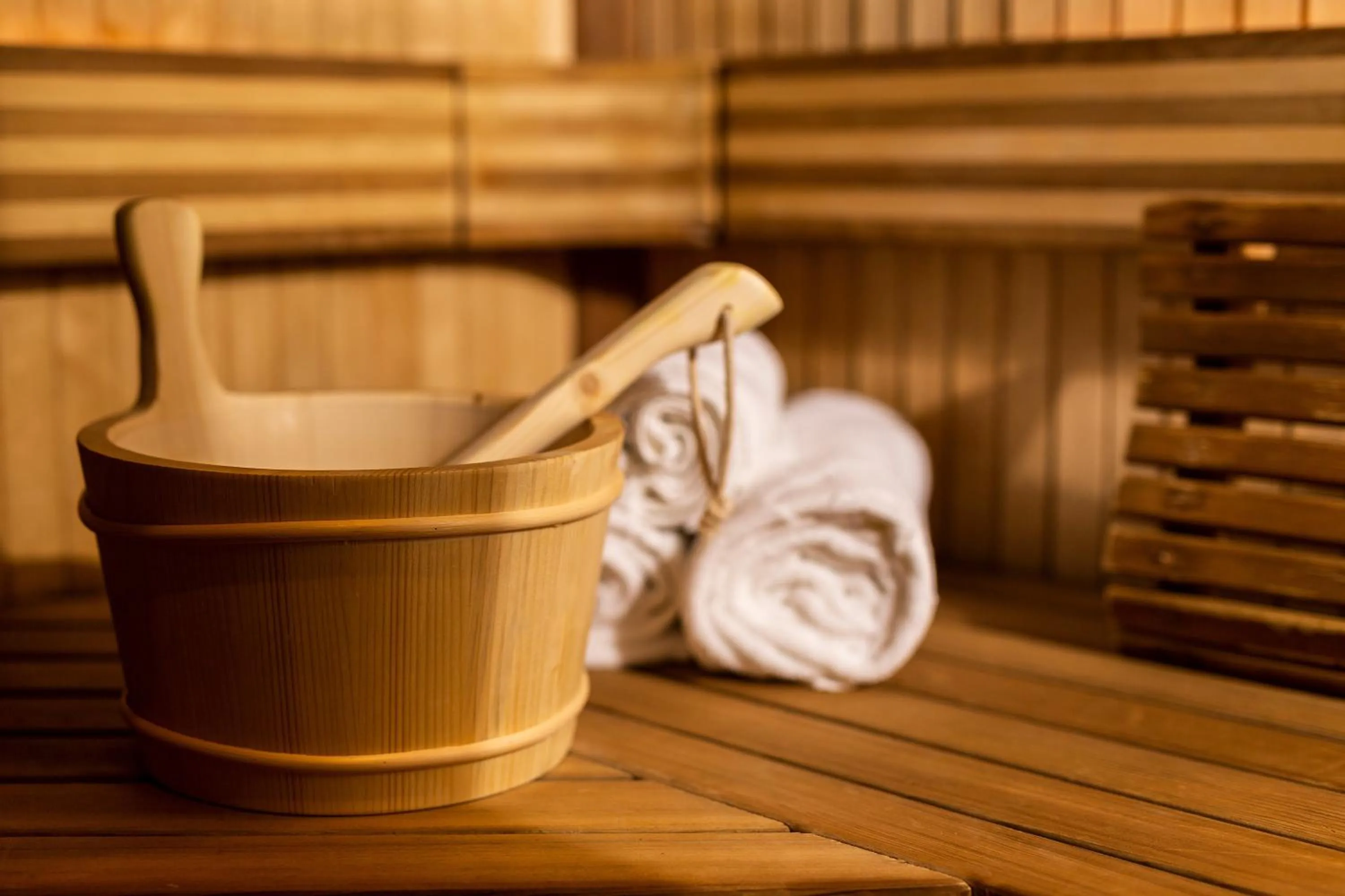 Sauna in Divani Caravel