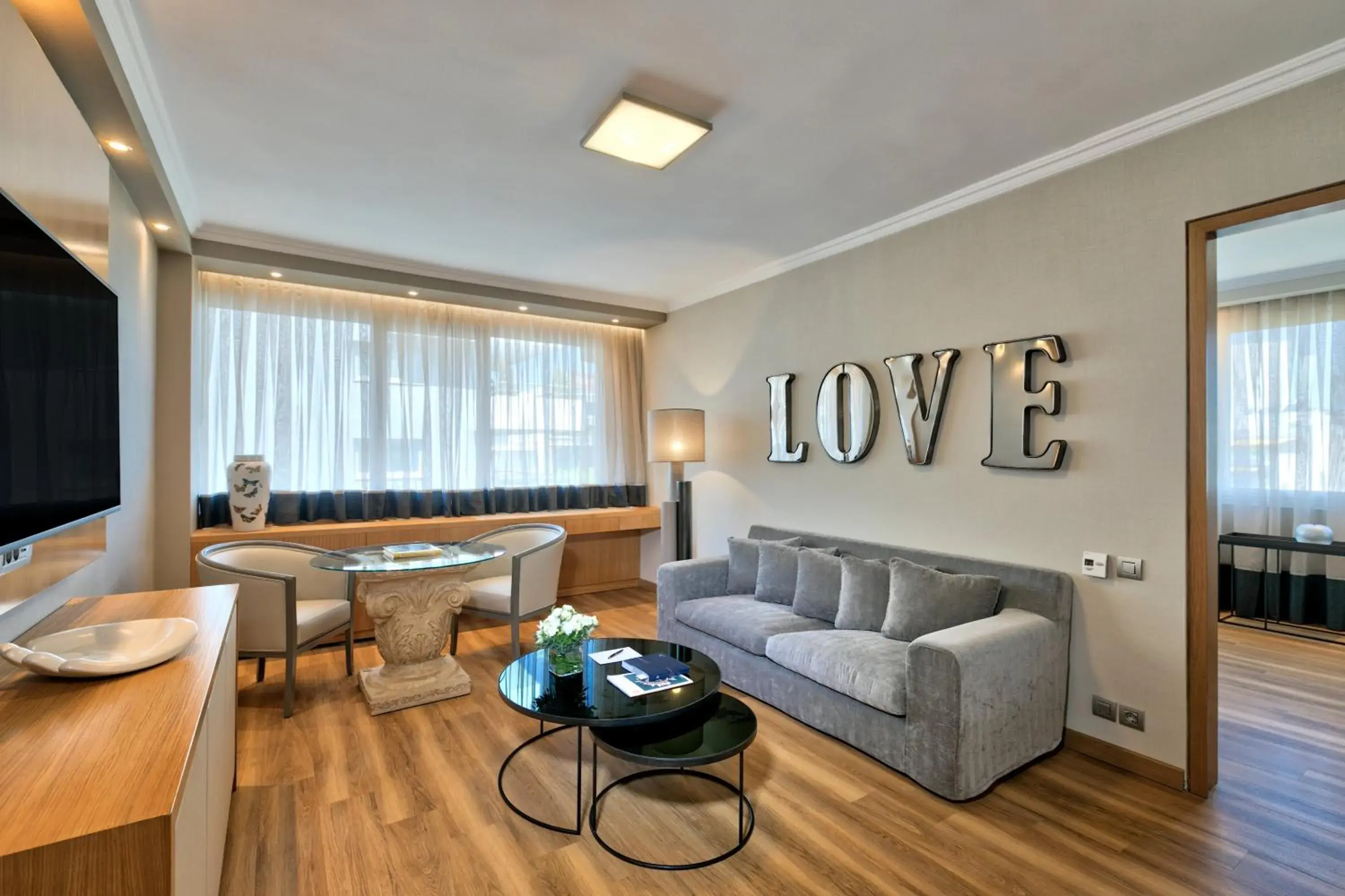 Living room in Divani Caravel Living room in Divani Caravel