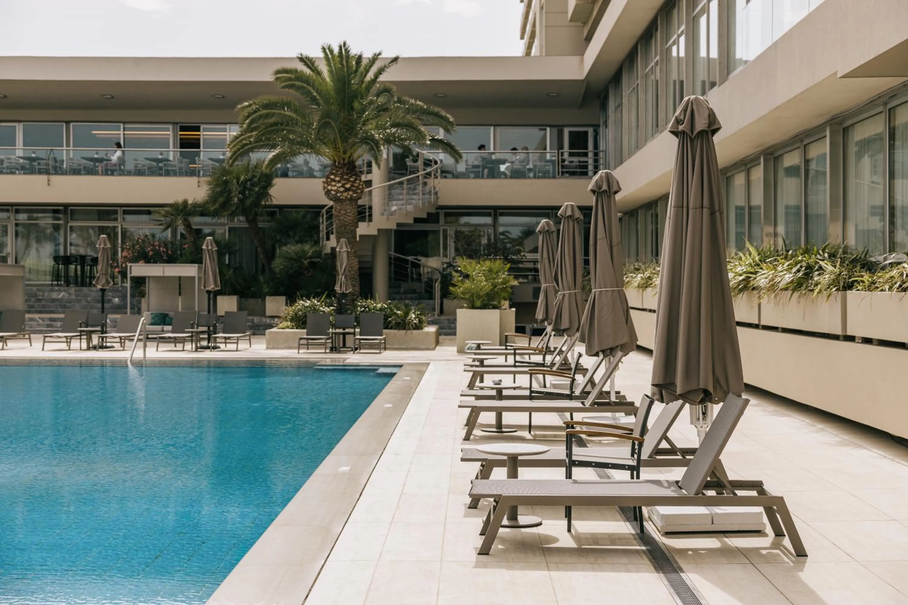 Swimming pool in Divani Apollon Palace & Thalasso