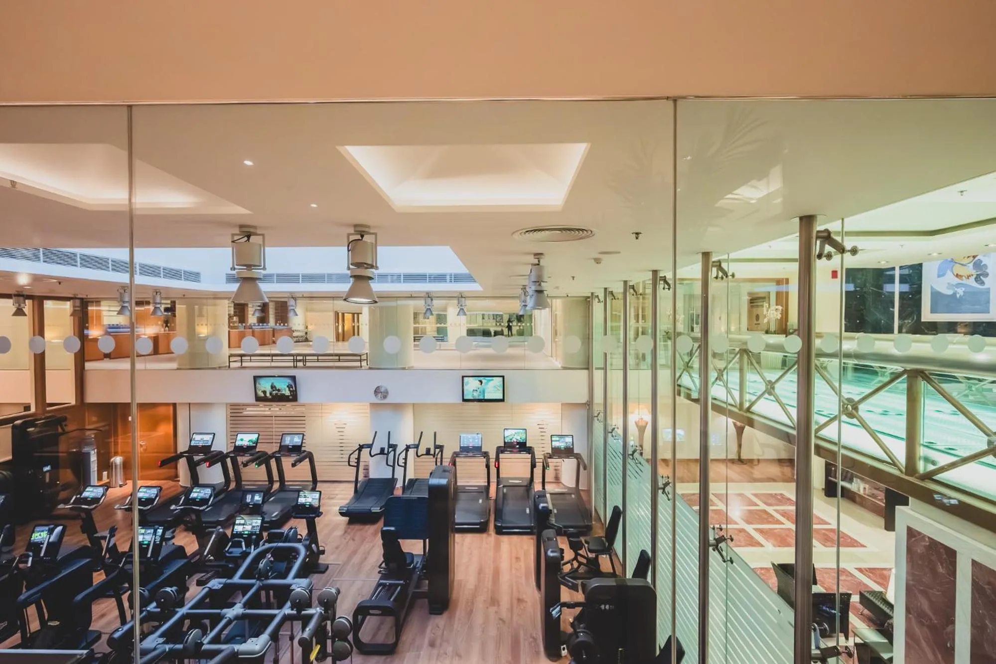 Fitness centre/facilities in Divani Apollon Palace & Thalasso