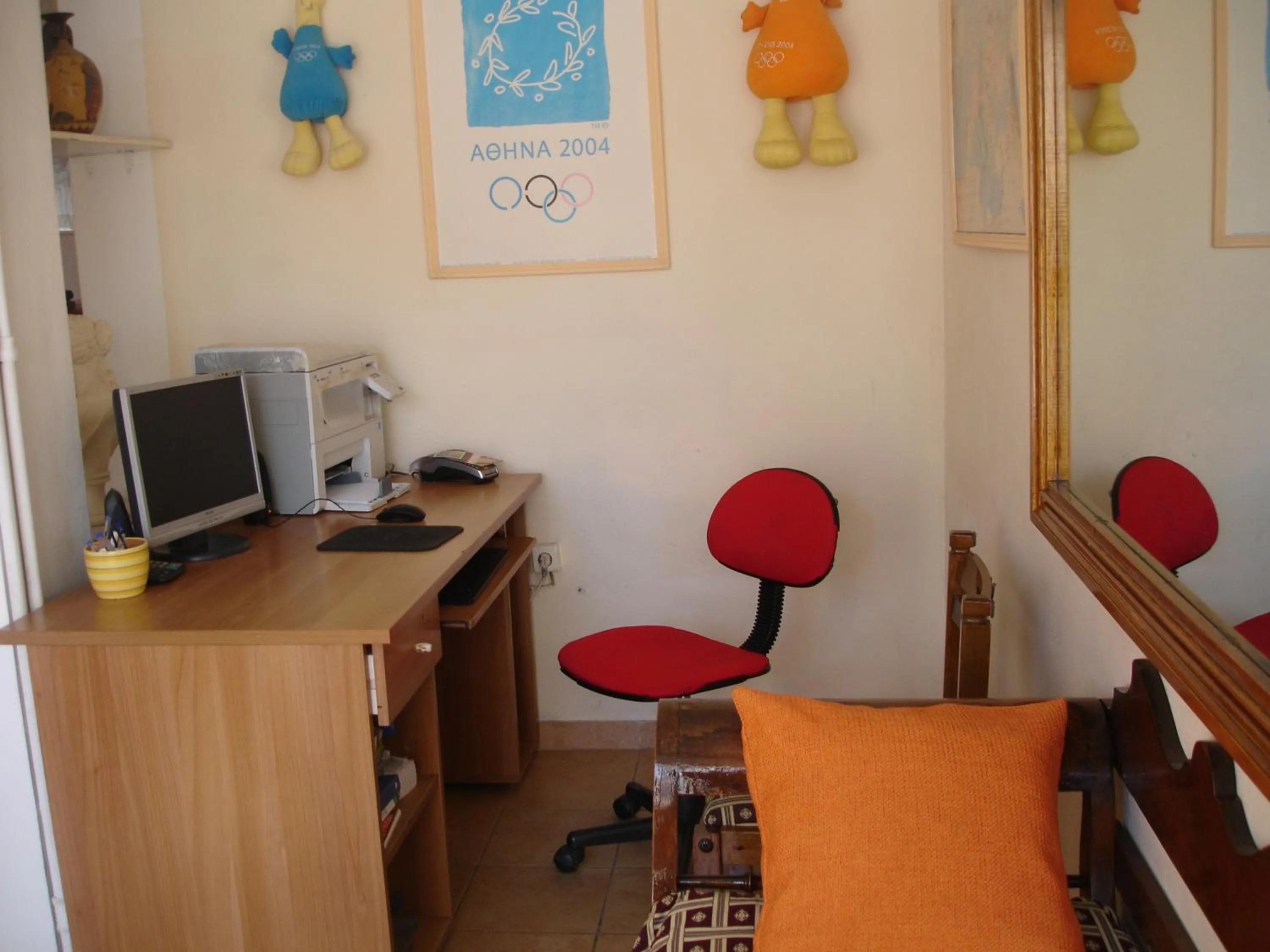 Lobby or reception in Hotel Inomaos