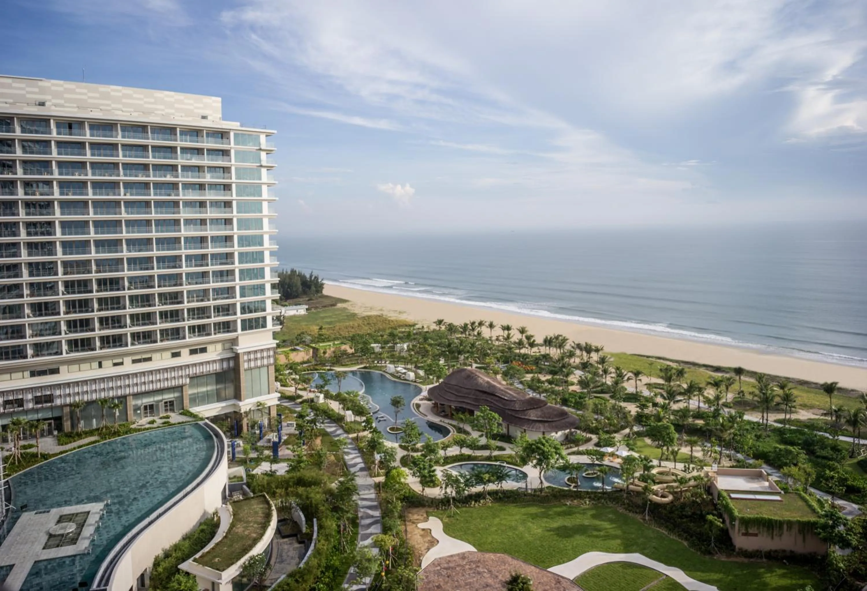 Property building in New World Hoiana Beach Resort