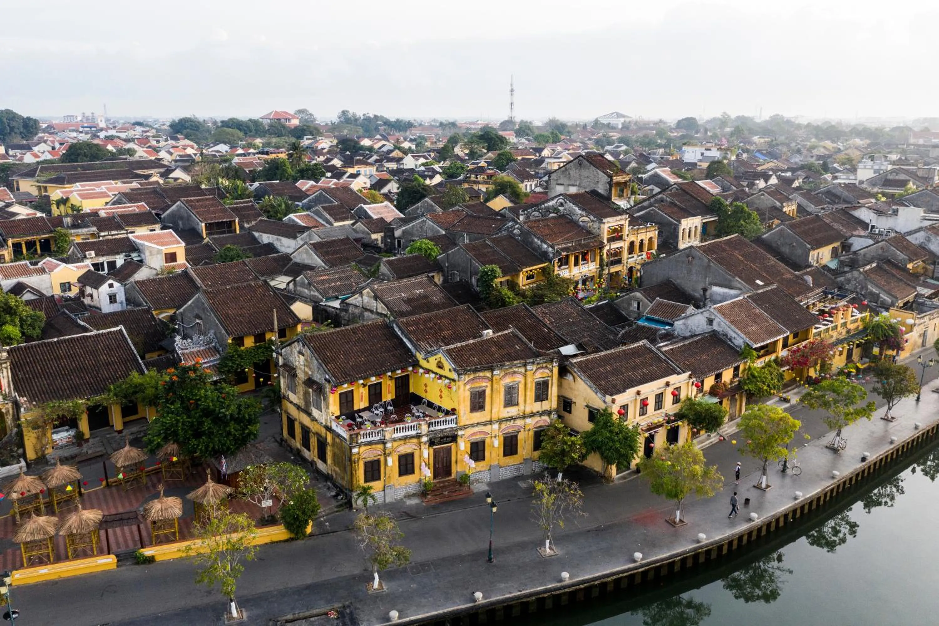 Natural landscape in New World Hoiana Beach Resort