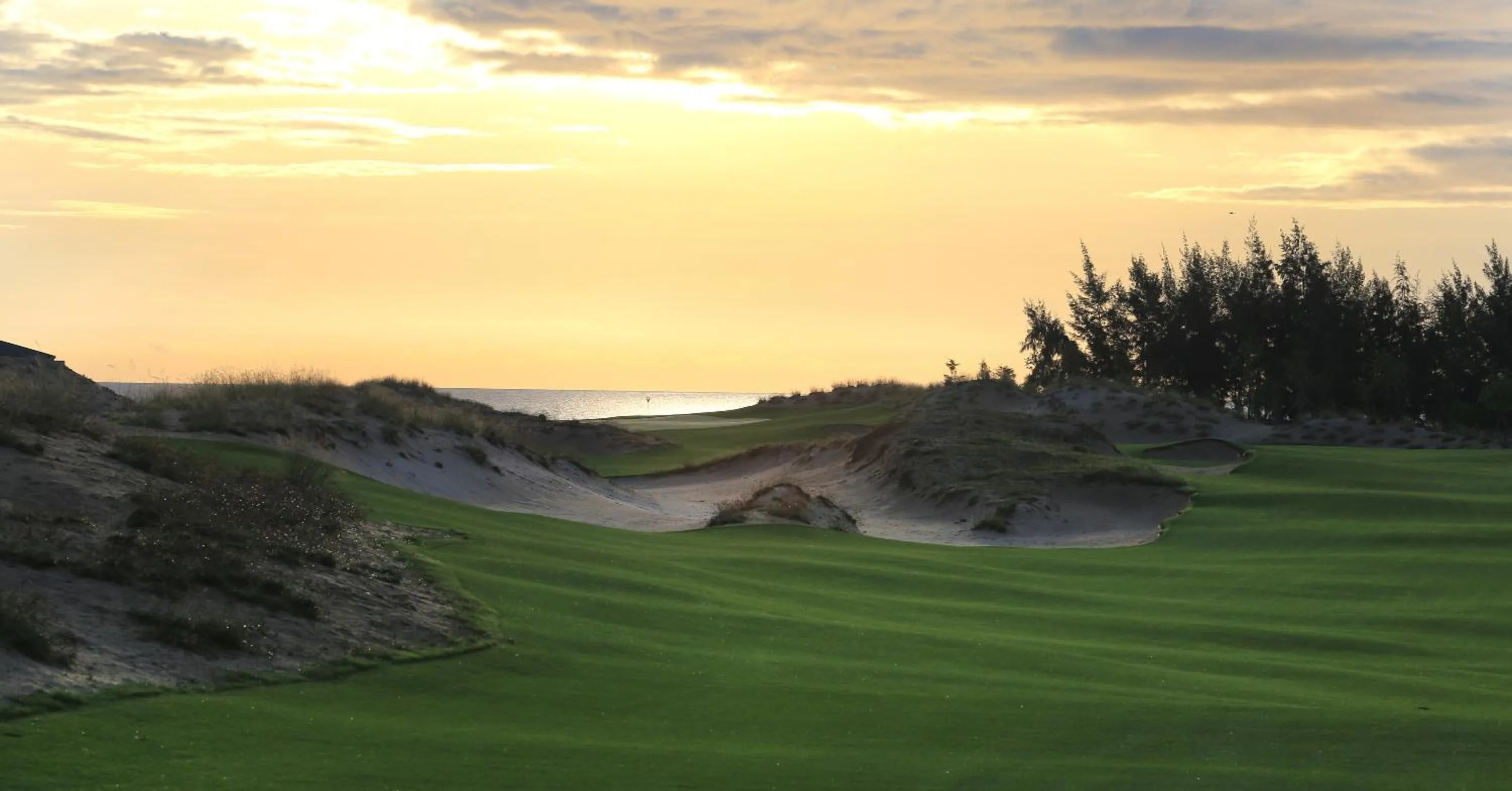 Golfcourse in New World Hoiana Beach Resort