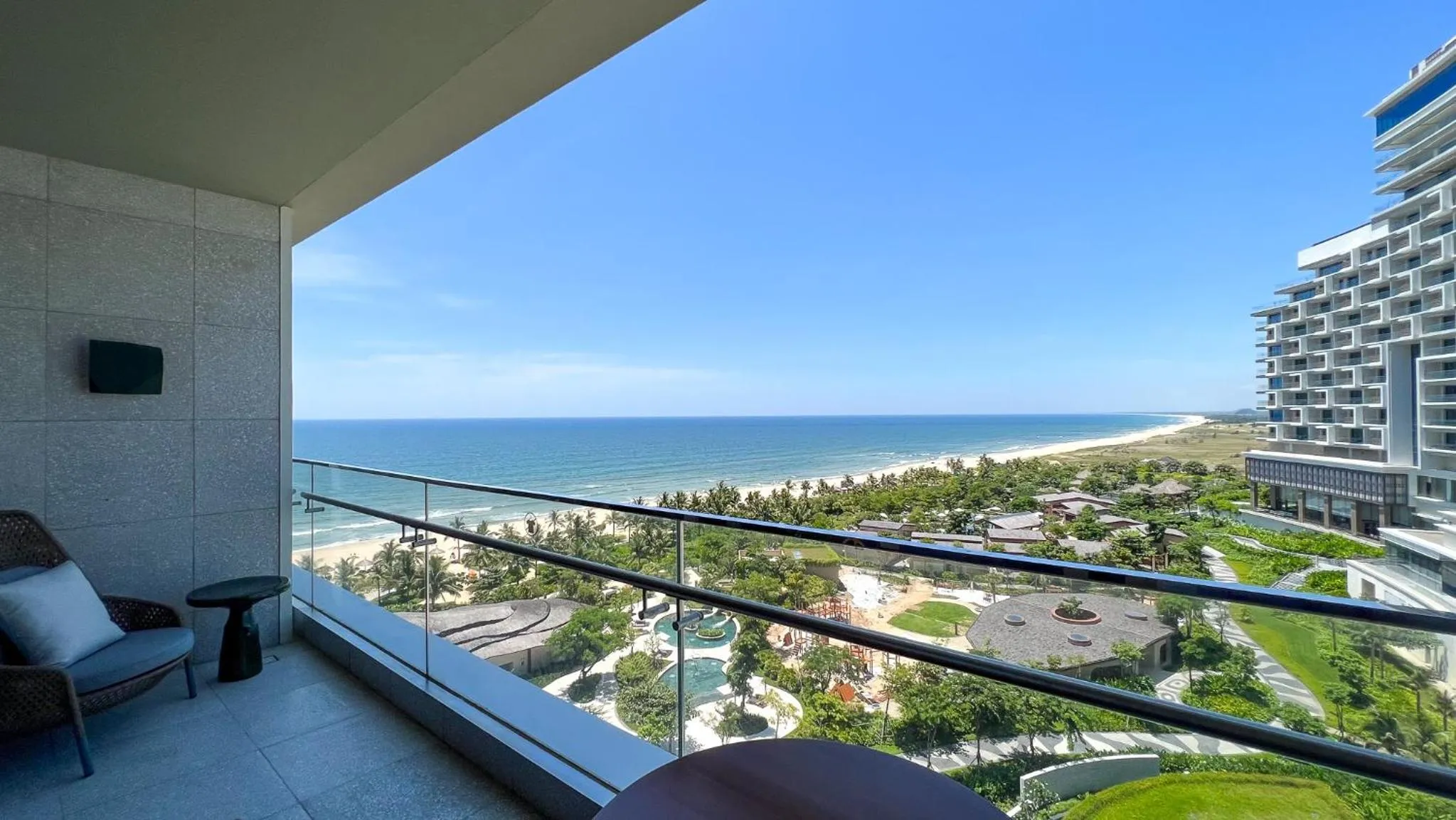 Balcony/Terrace in New World Hoiana Beach Resort
