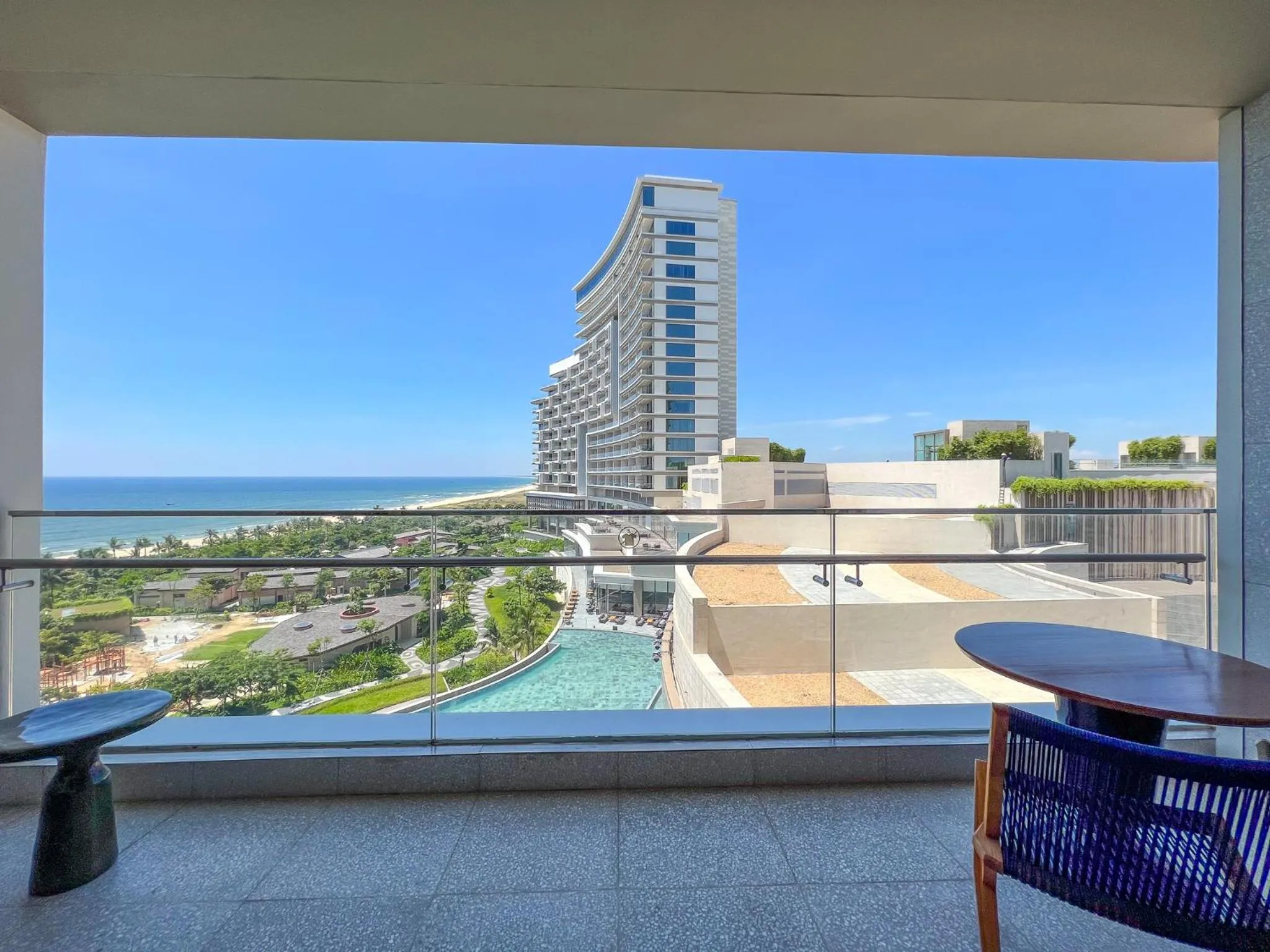 Property building in New World Hoiana Beach Resort