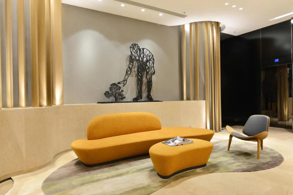 Seating area in Vega Suites