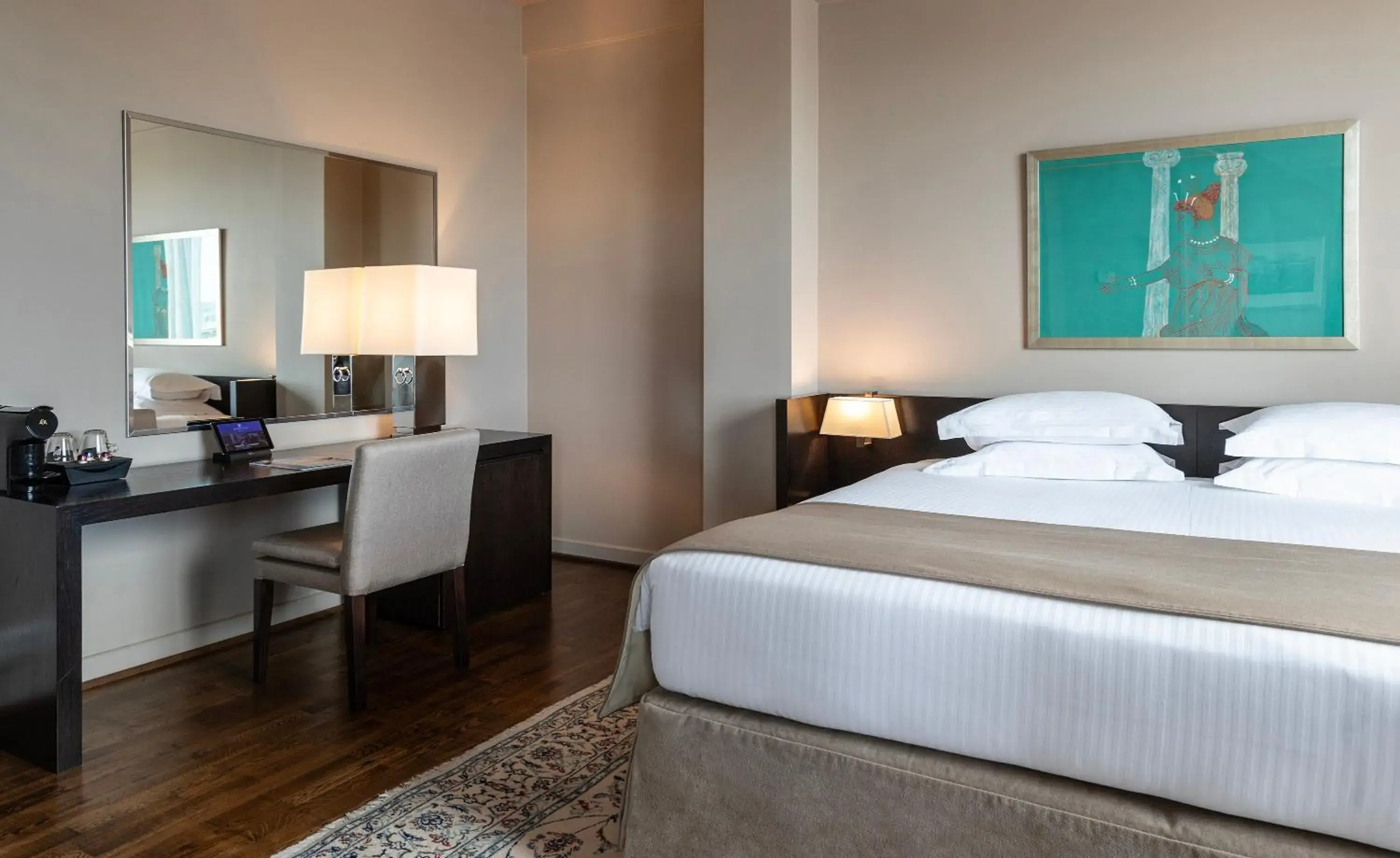 Bed in NJV Athens Plaza Bed in NJV Athens Plaza