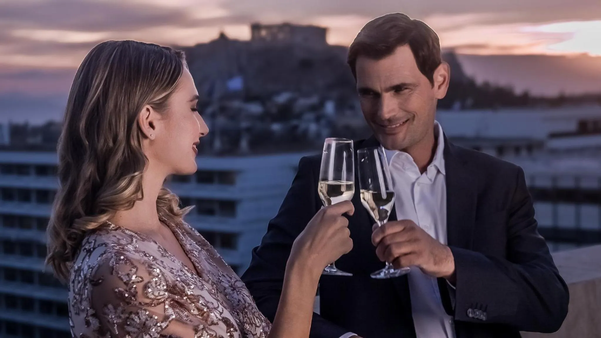 City view in NJV Athens Plaza