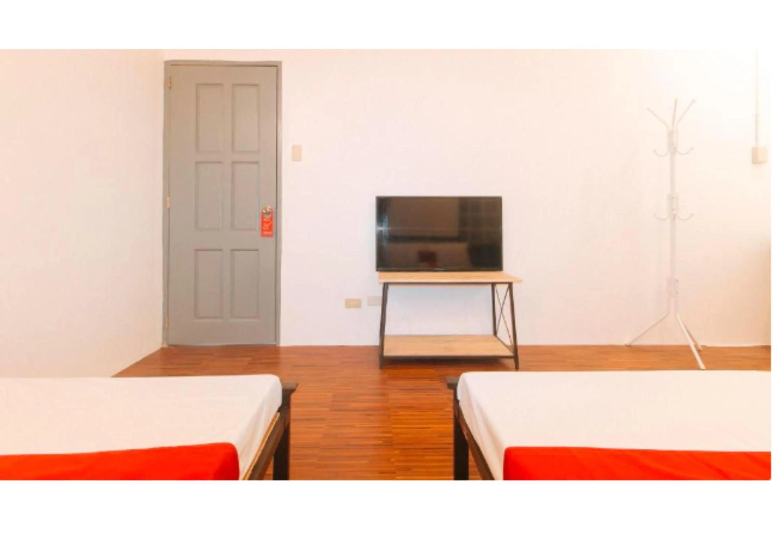 Bed in OYO 1087 Enrico's Place Kamias