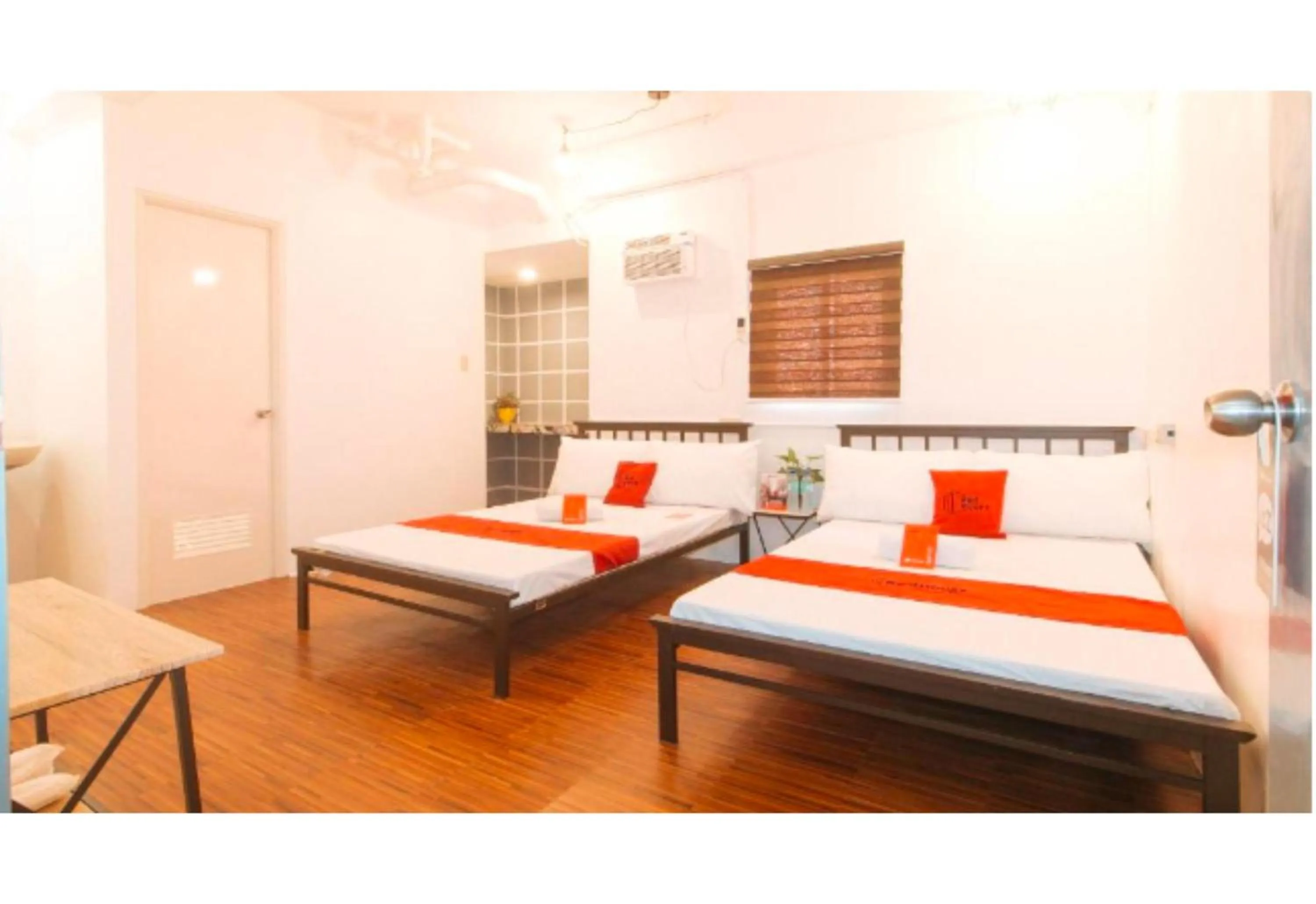 Bed in OYO 1087 Enrico's Place Kamias