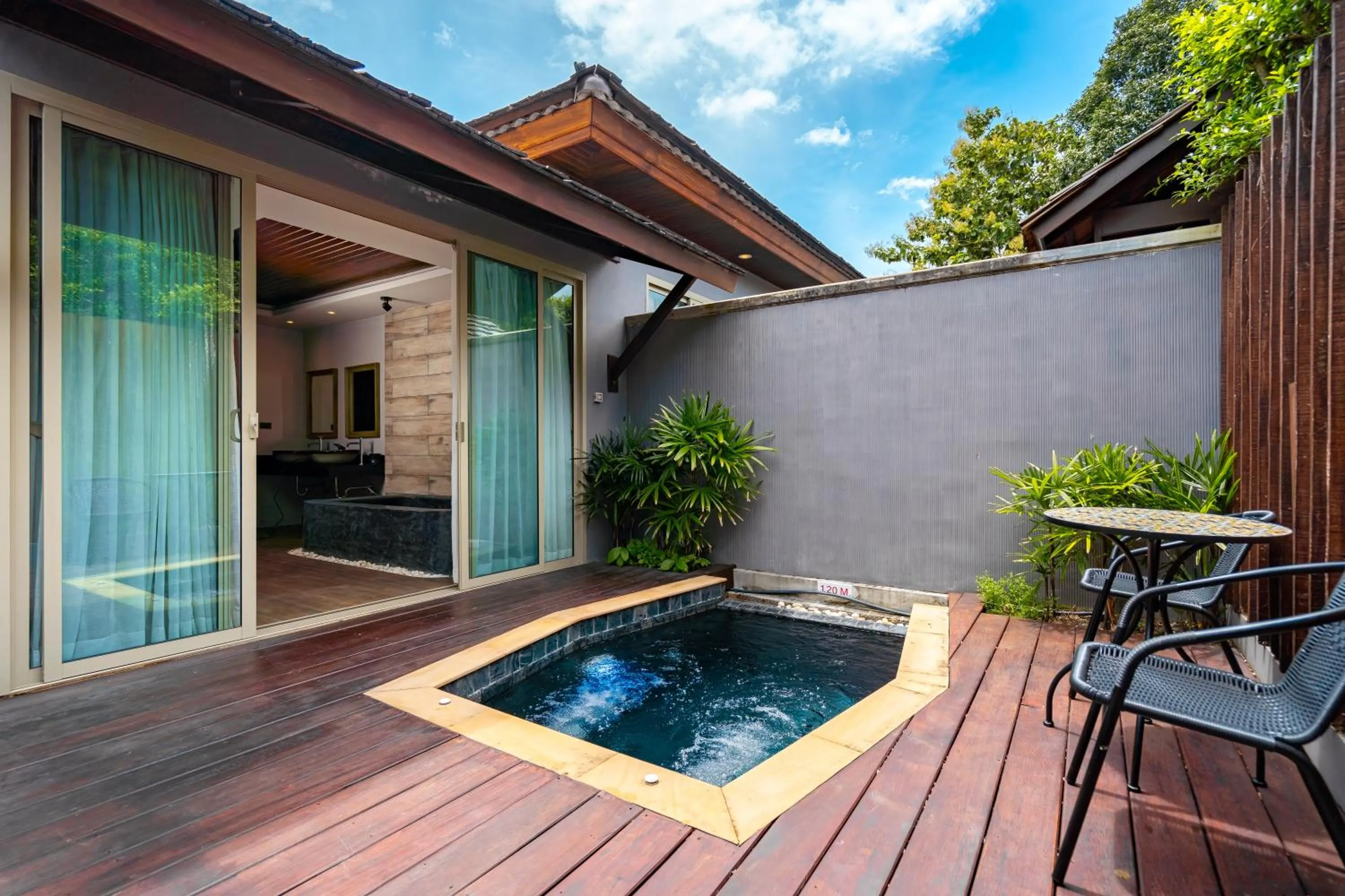 Pool view in Malabar Pool Villa Phuket