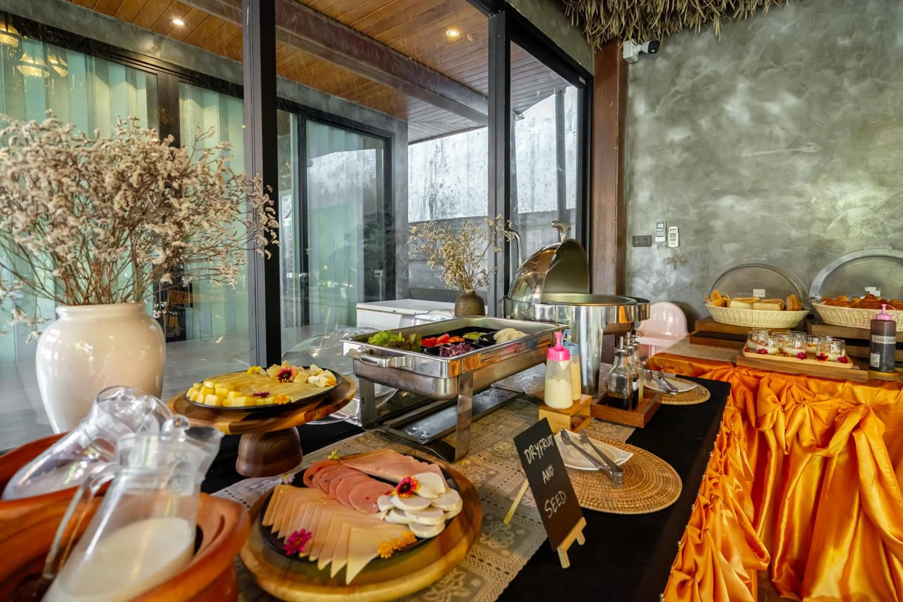 Food in Malabar Pool Villa Phuket