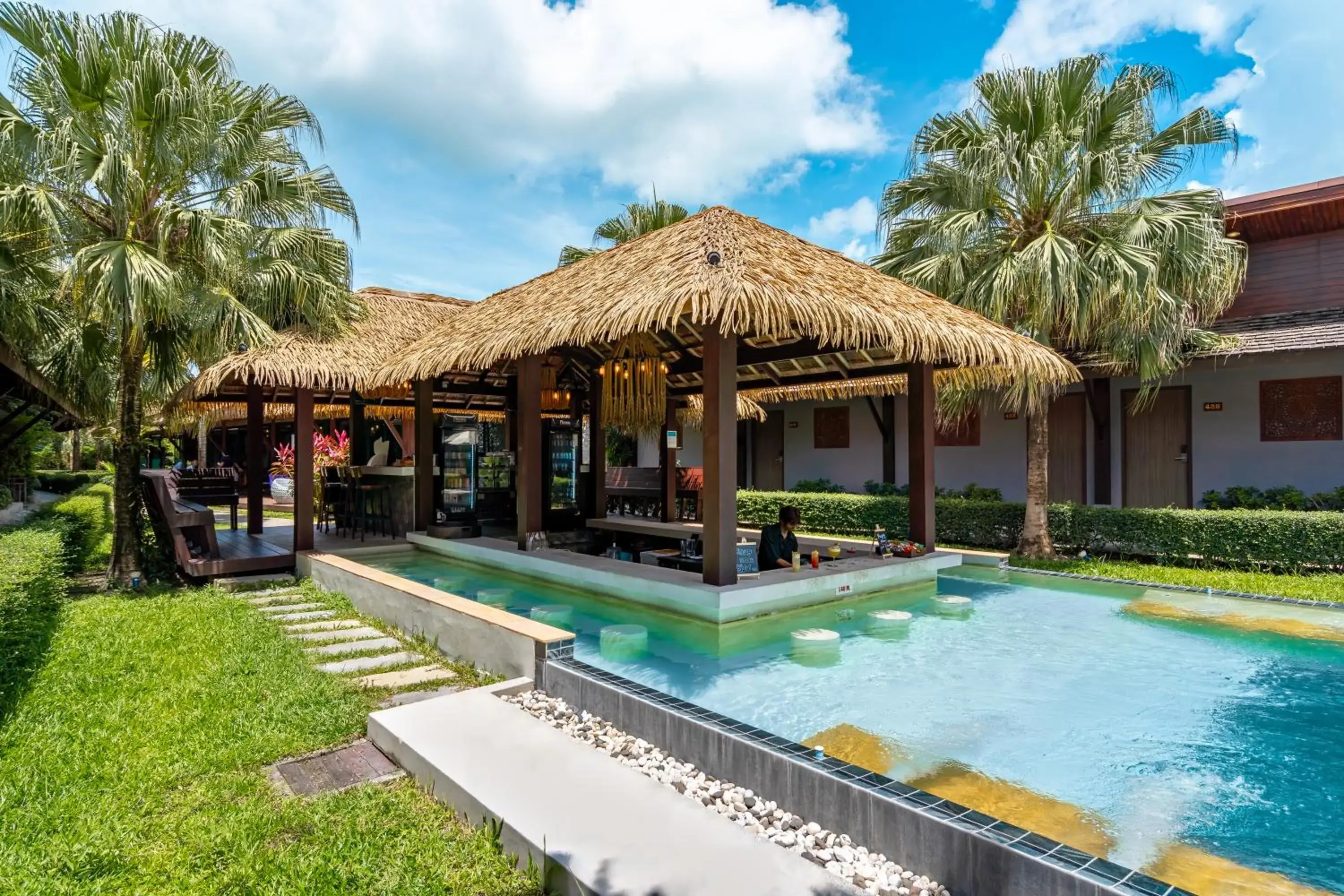 Property building in Malabar Pool Villa Phuket Property building in Malabar Pool Villa Phuket