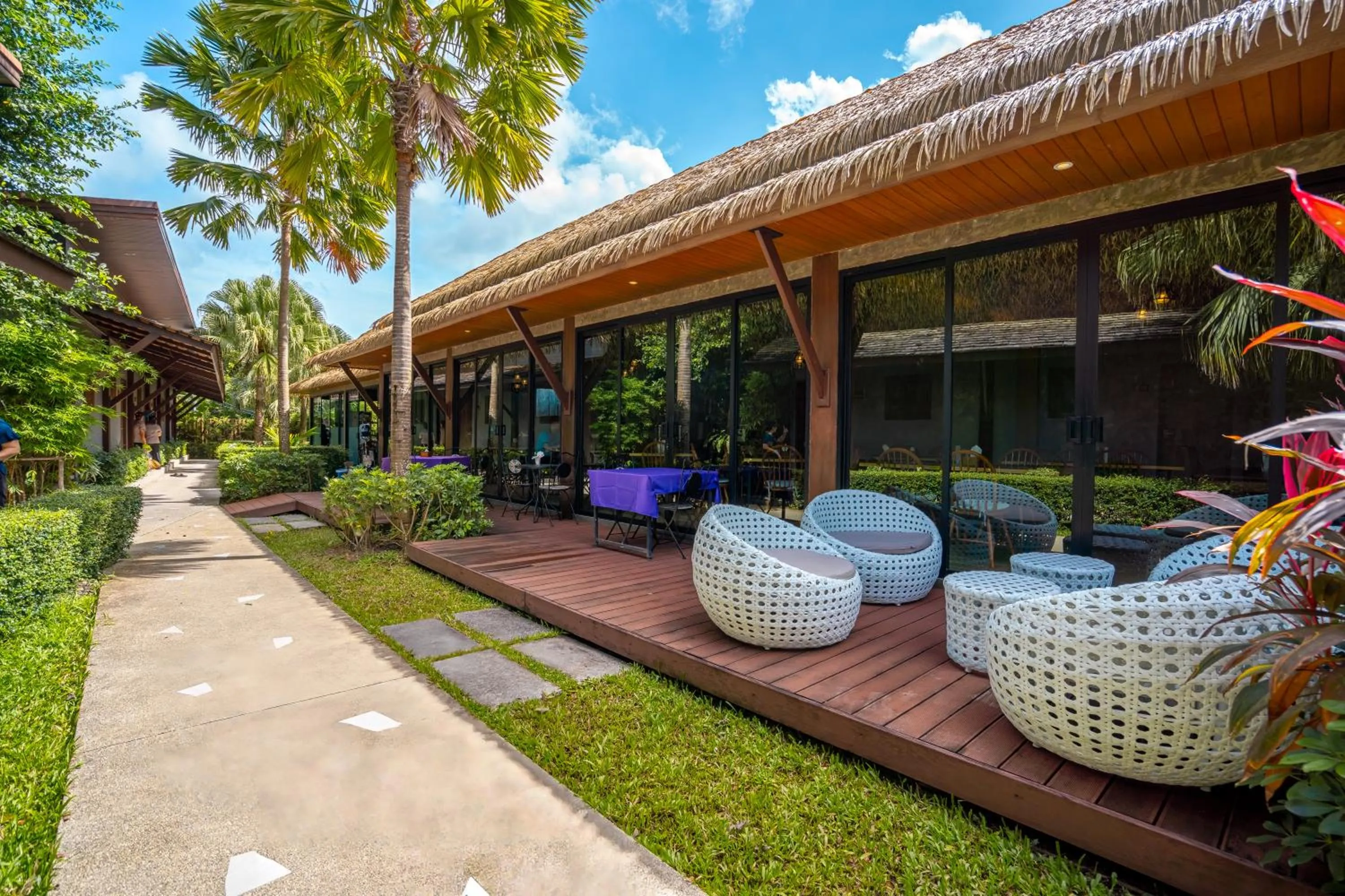Garden in Malabar Pool Villa Phuket