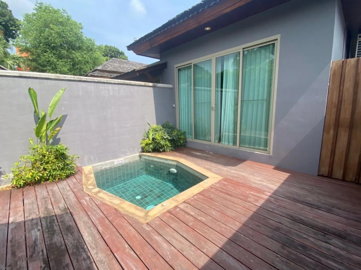 Pool view in Malabar Pool Villa Phuket