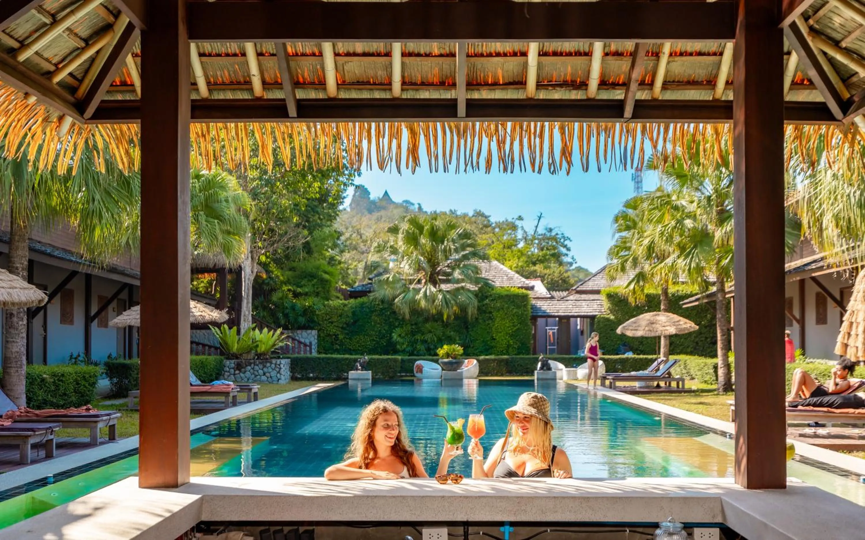 Swimming pool in Malabar Pool Villa Phuket