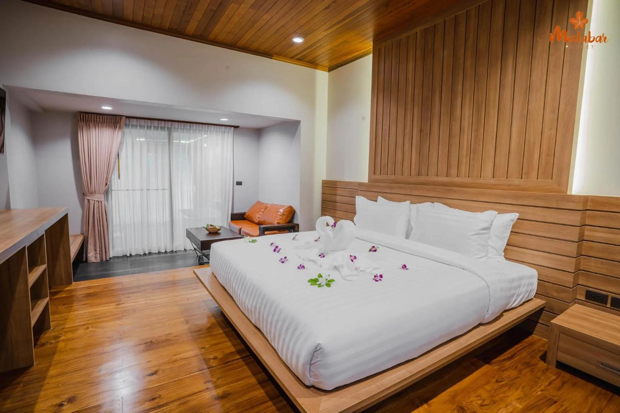 Photo of the whole room, Bed in Malabar Pool Villa Phuket
