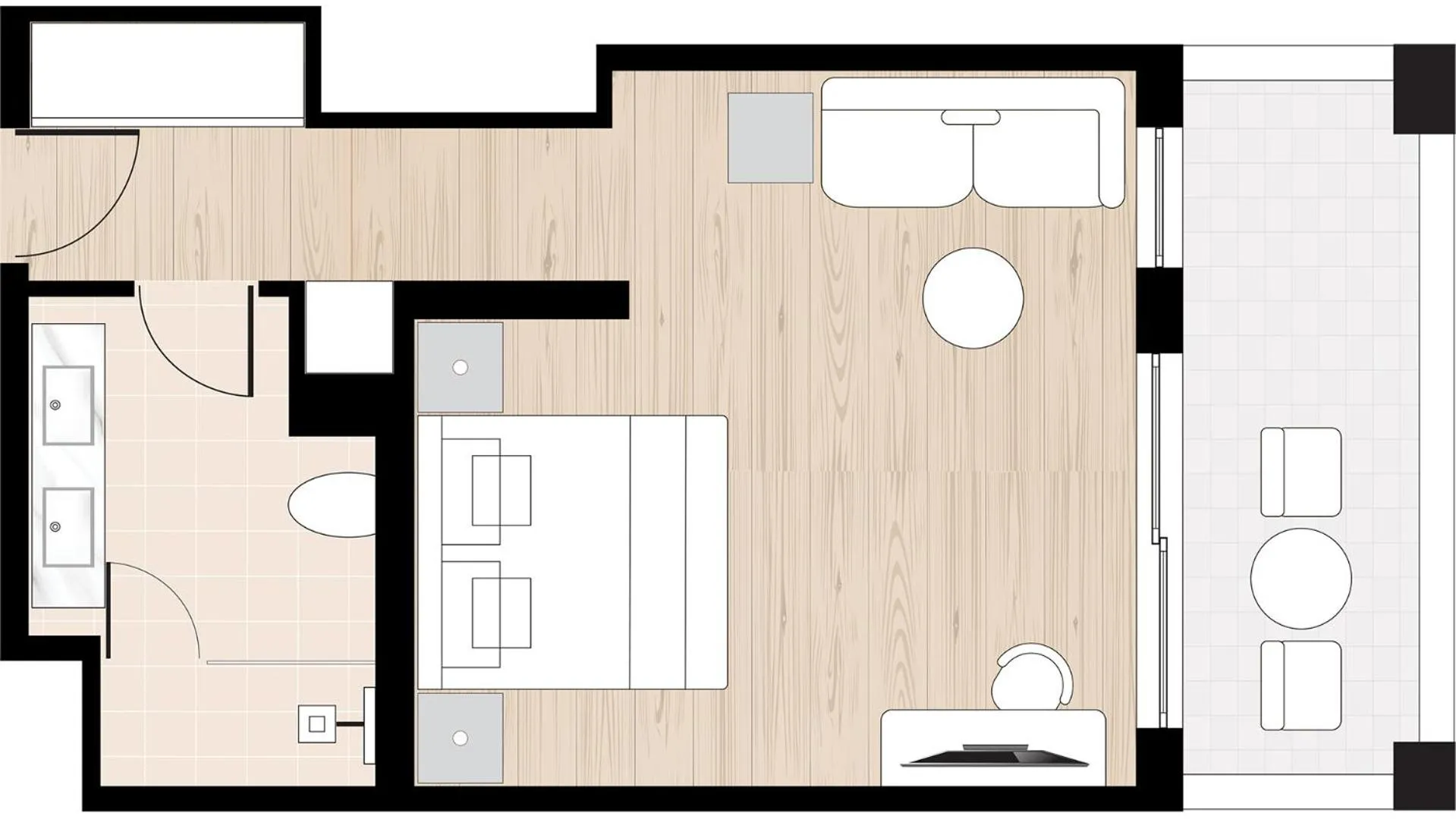 Floor plan in Grecotel Filoxenia