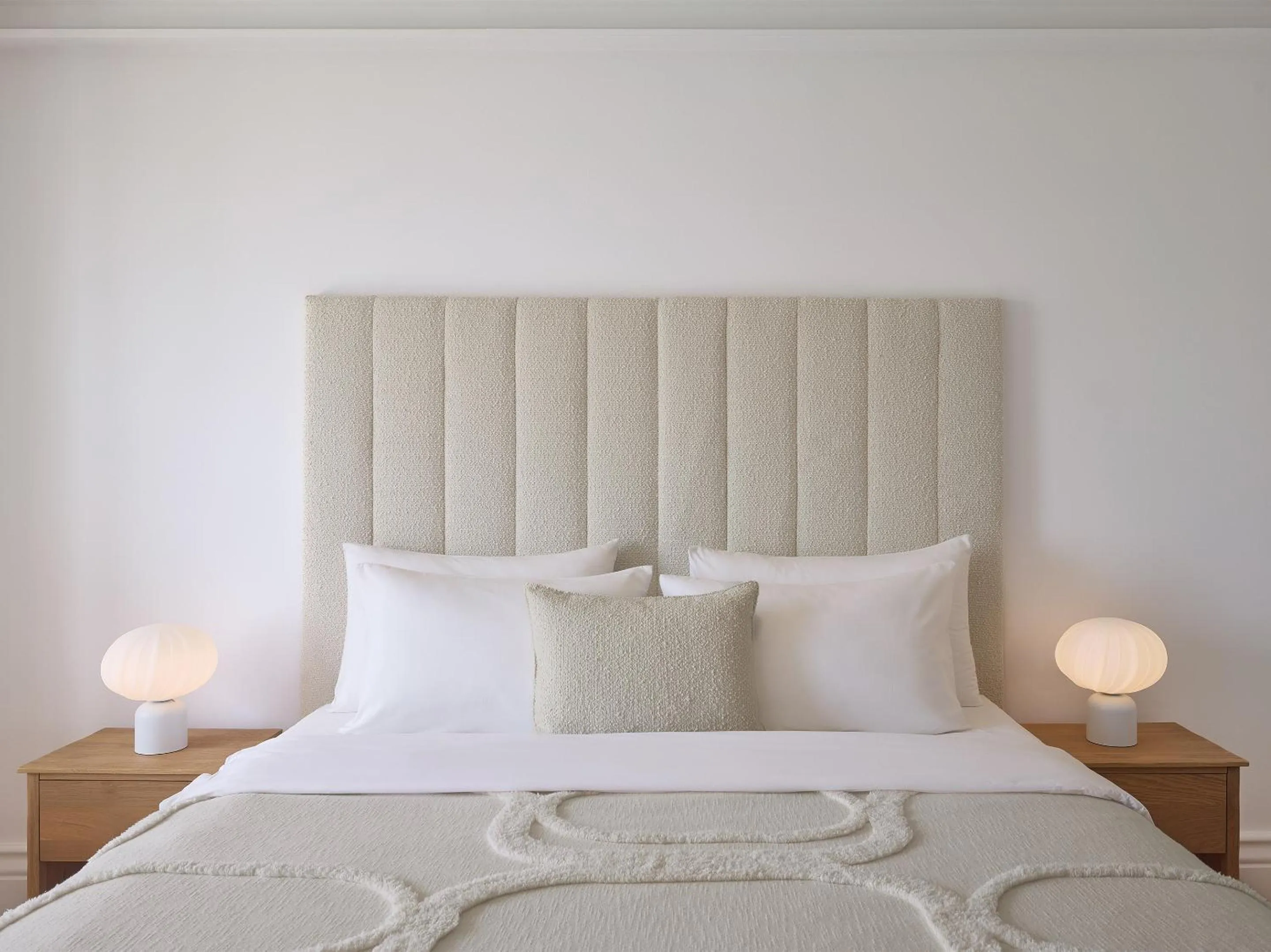 Bed in Grecotel Filoxenia