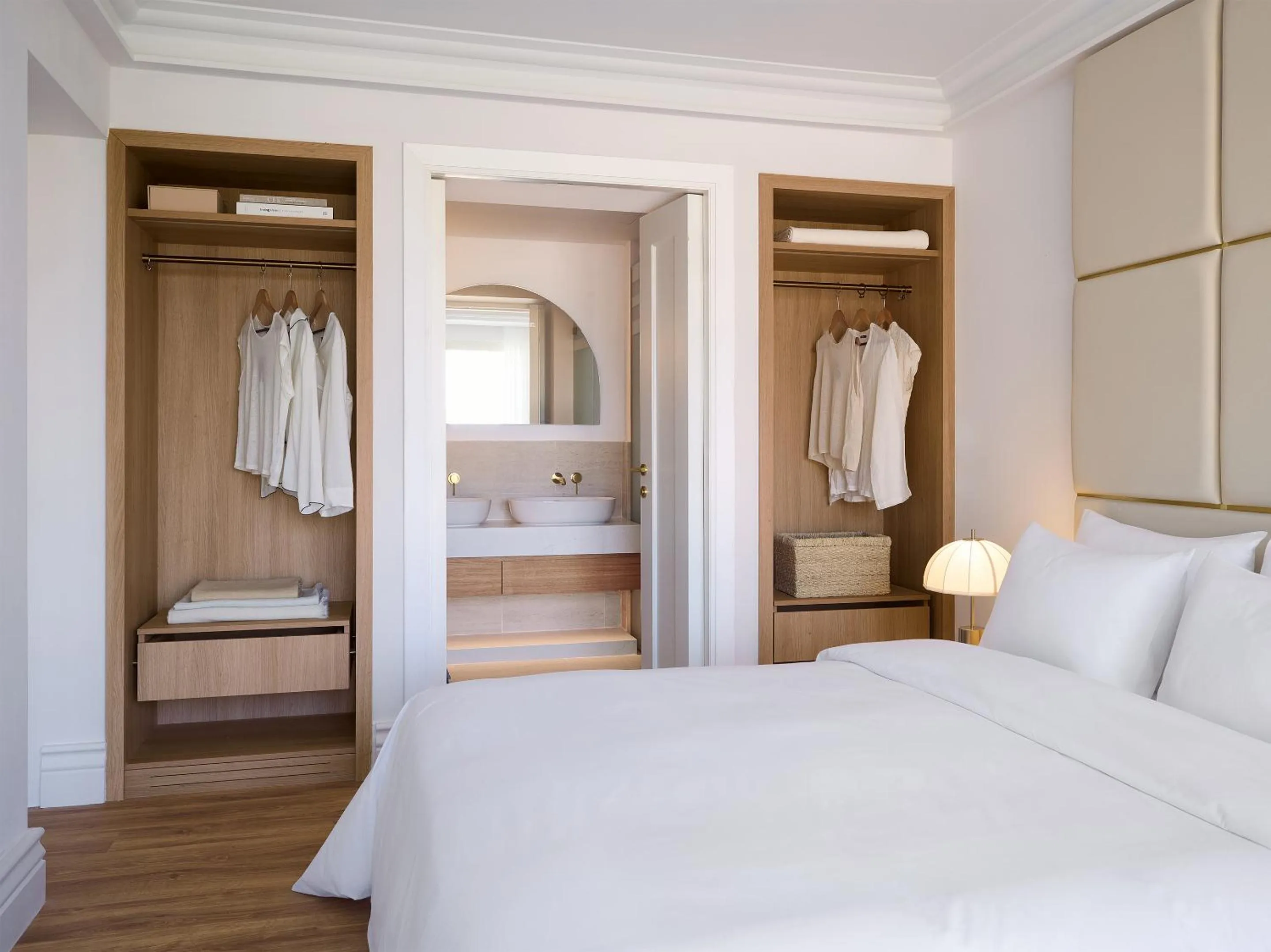 Bed in Grecotel Filoxenia