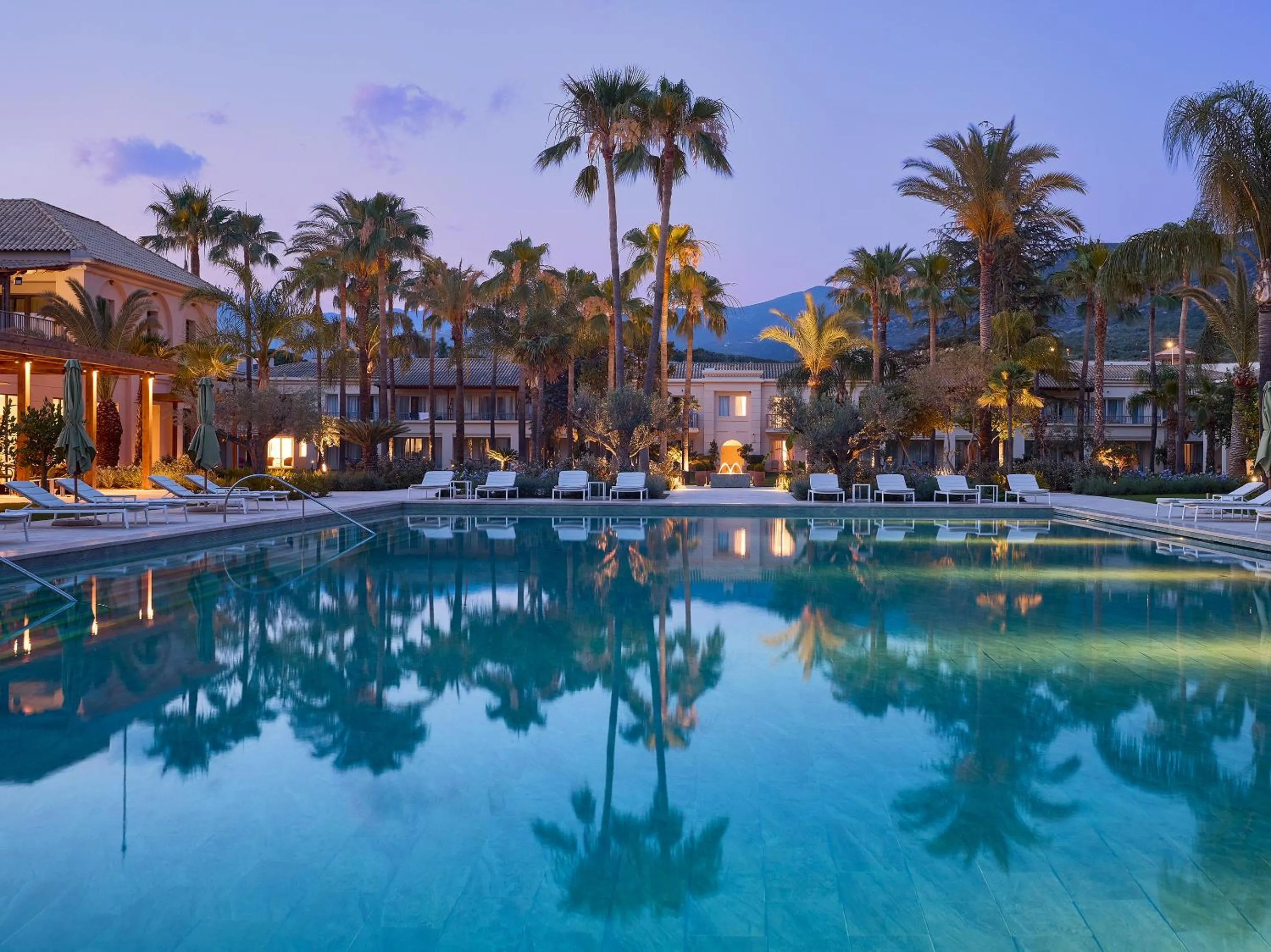 Swimming pool in Grecotel Filoxenia