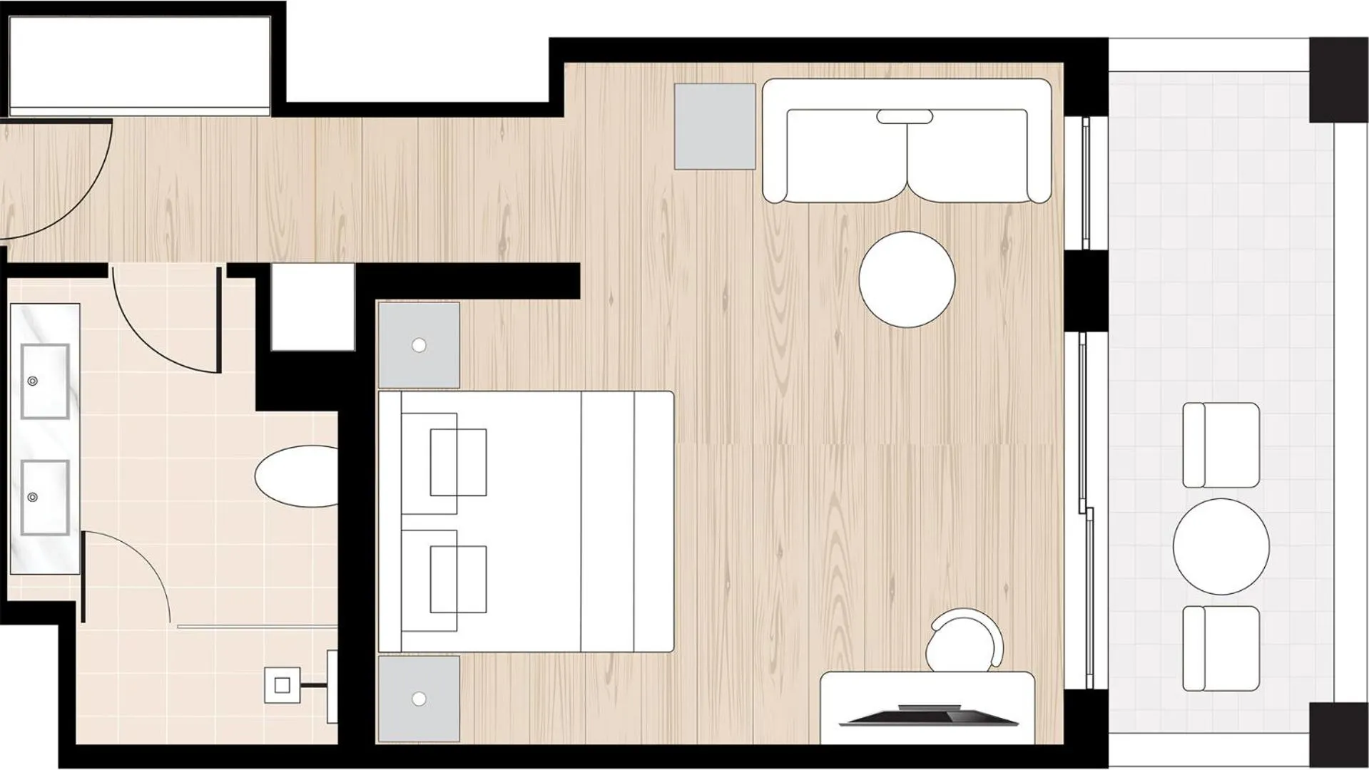 Floor plan in Grecotel Filoxenia