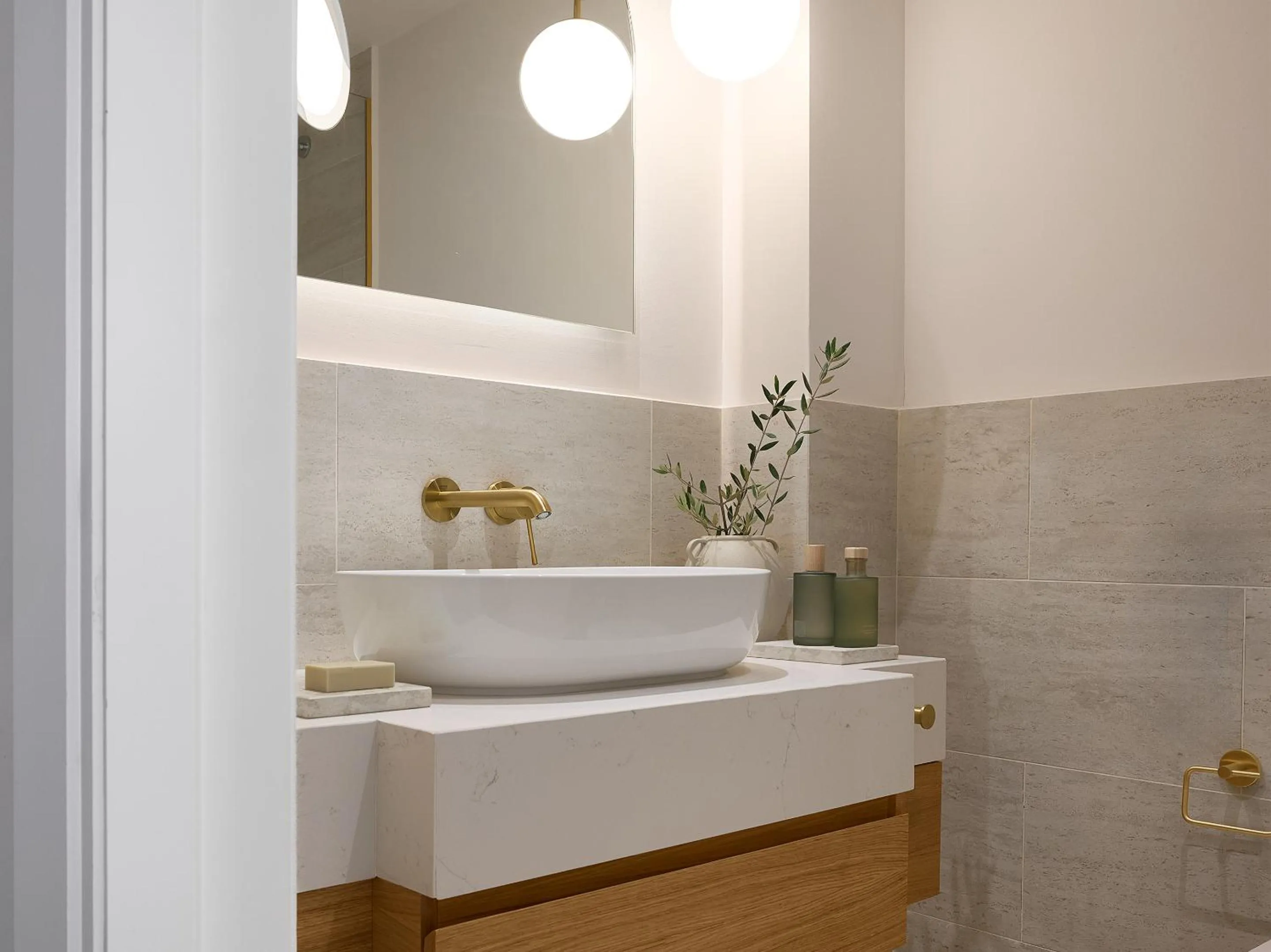 Bathroom in Grecotel Filoxenia