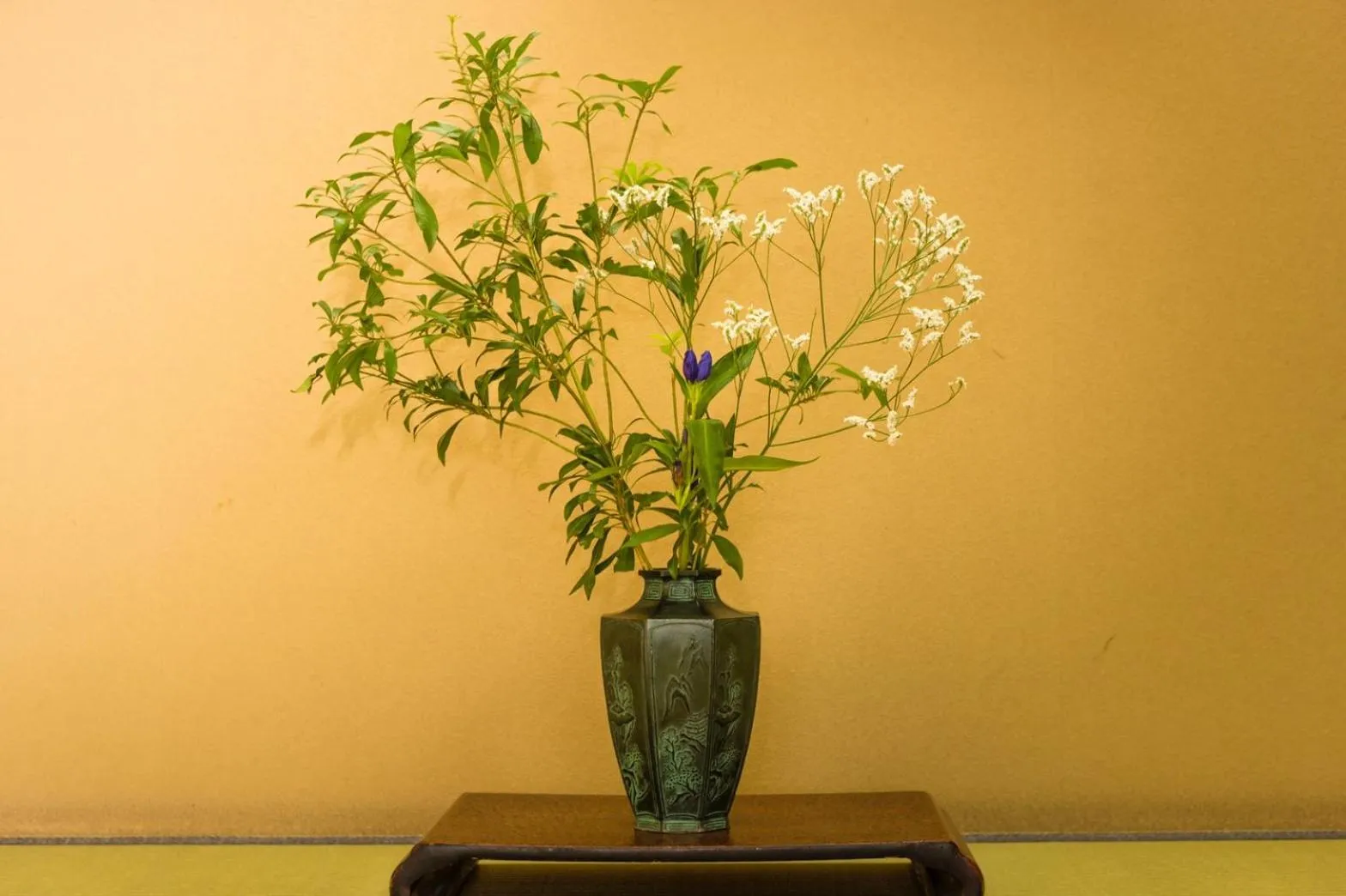Decorative detail in Japanese Onsen Ryokan Kohakuen