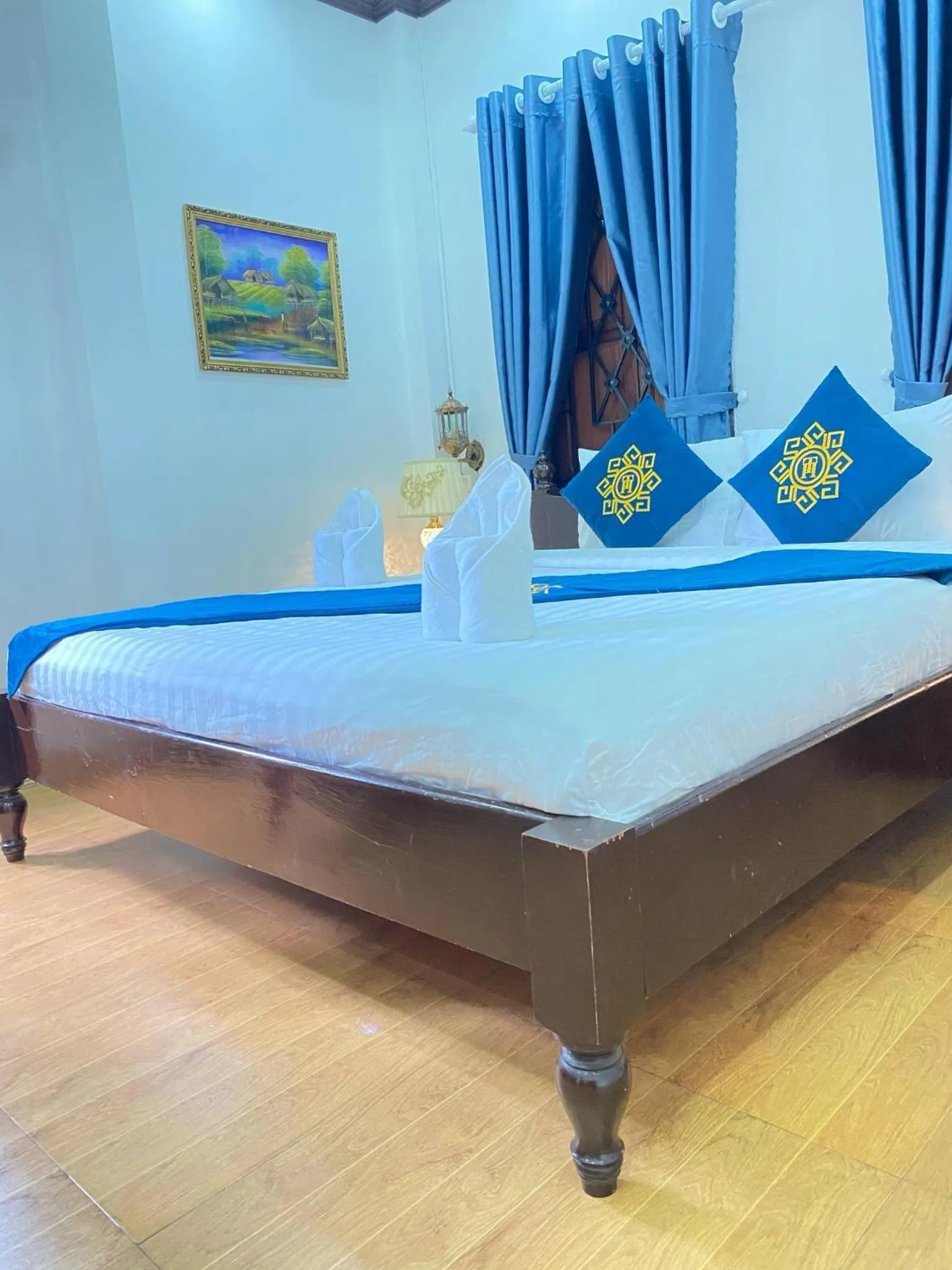 Bed in Singharat Boutique House