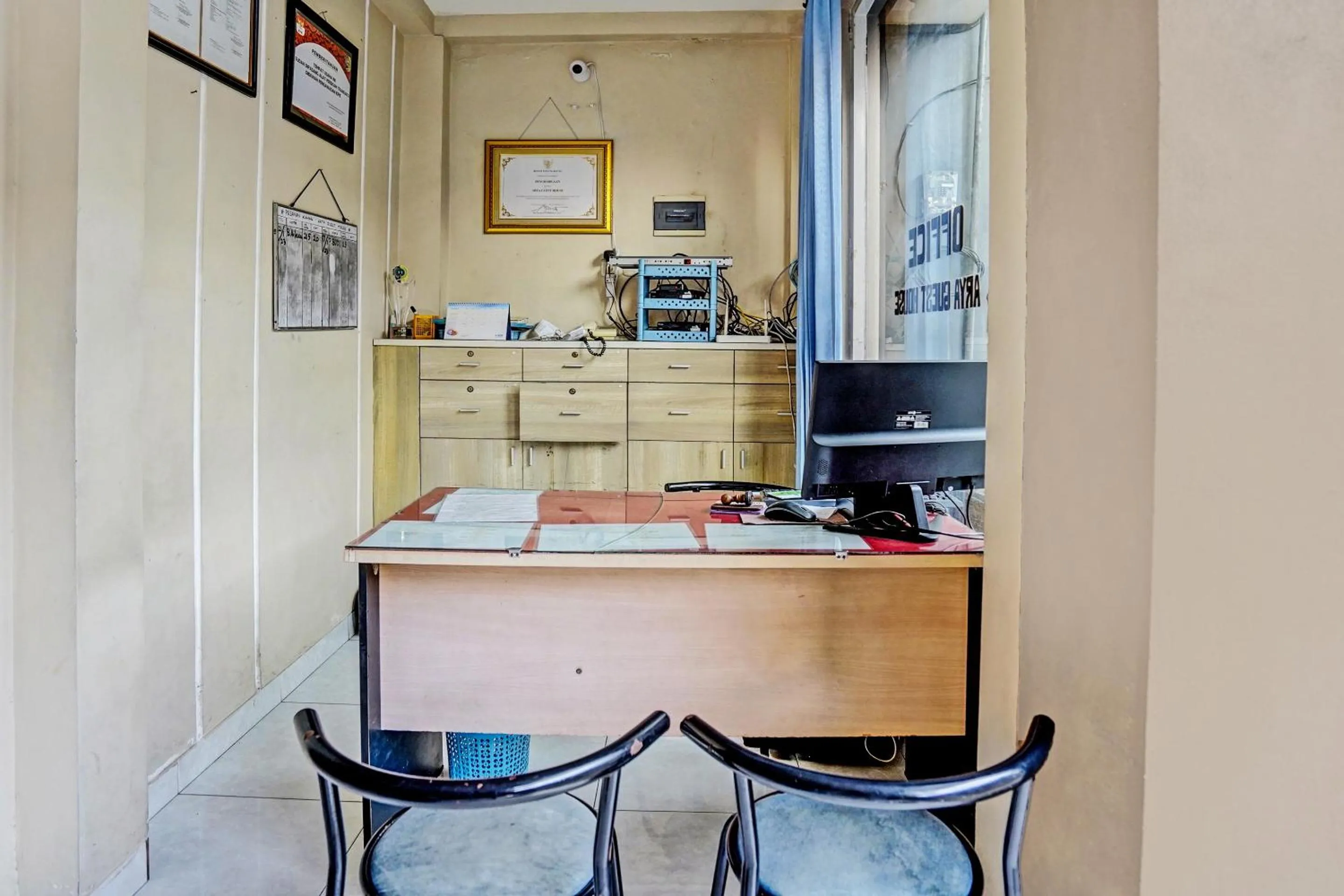 Lobby or reception in OYO Life 92190 Arya Guest House