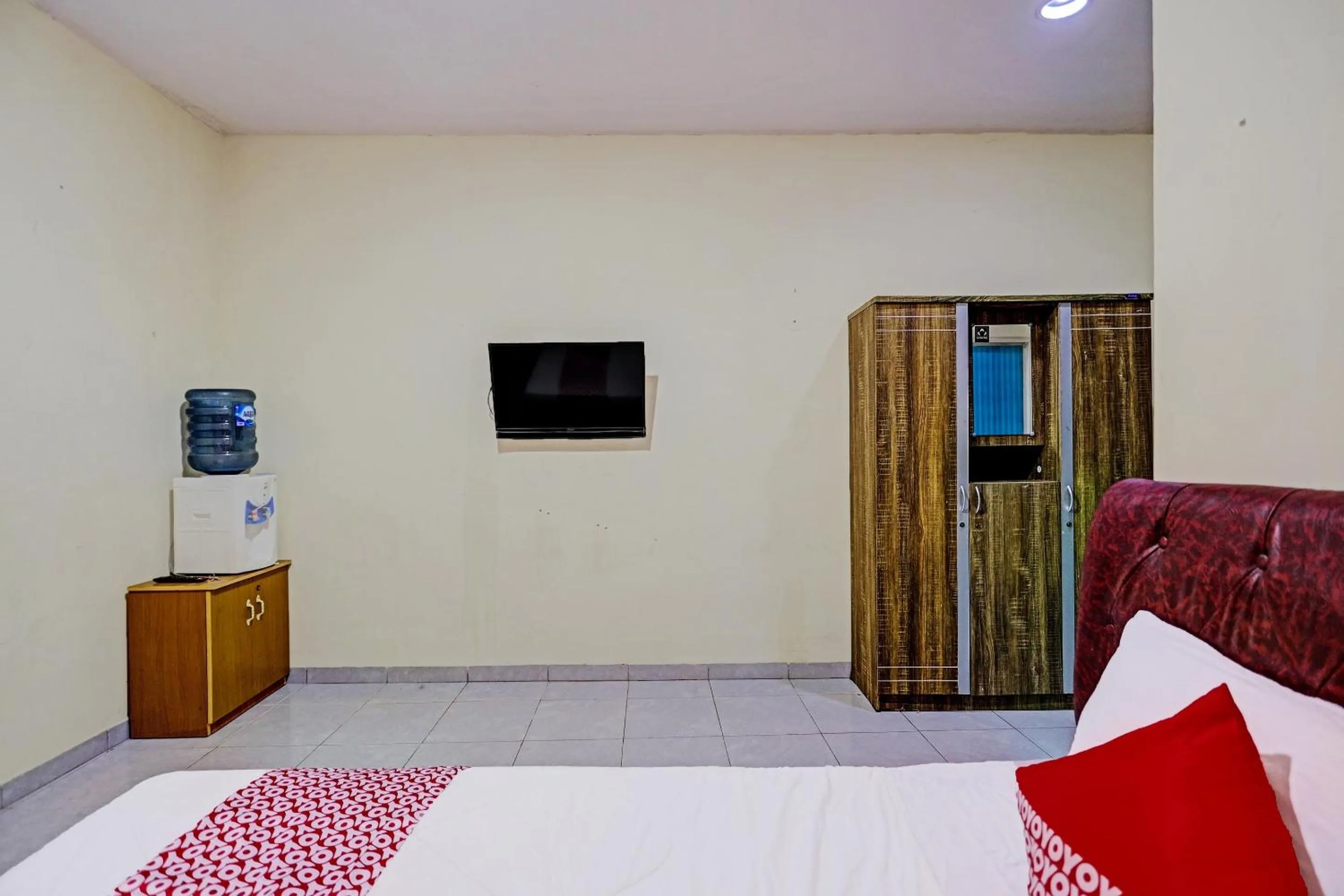 Bedroom, Bed in Hotel O New Town Syariah