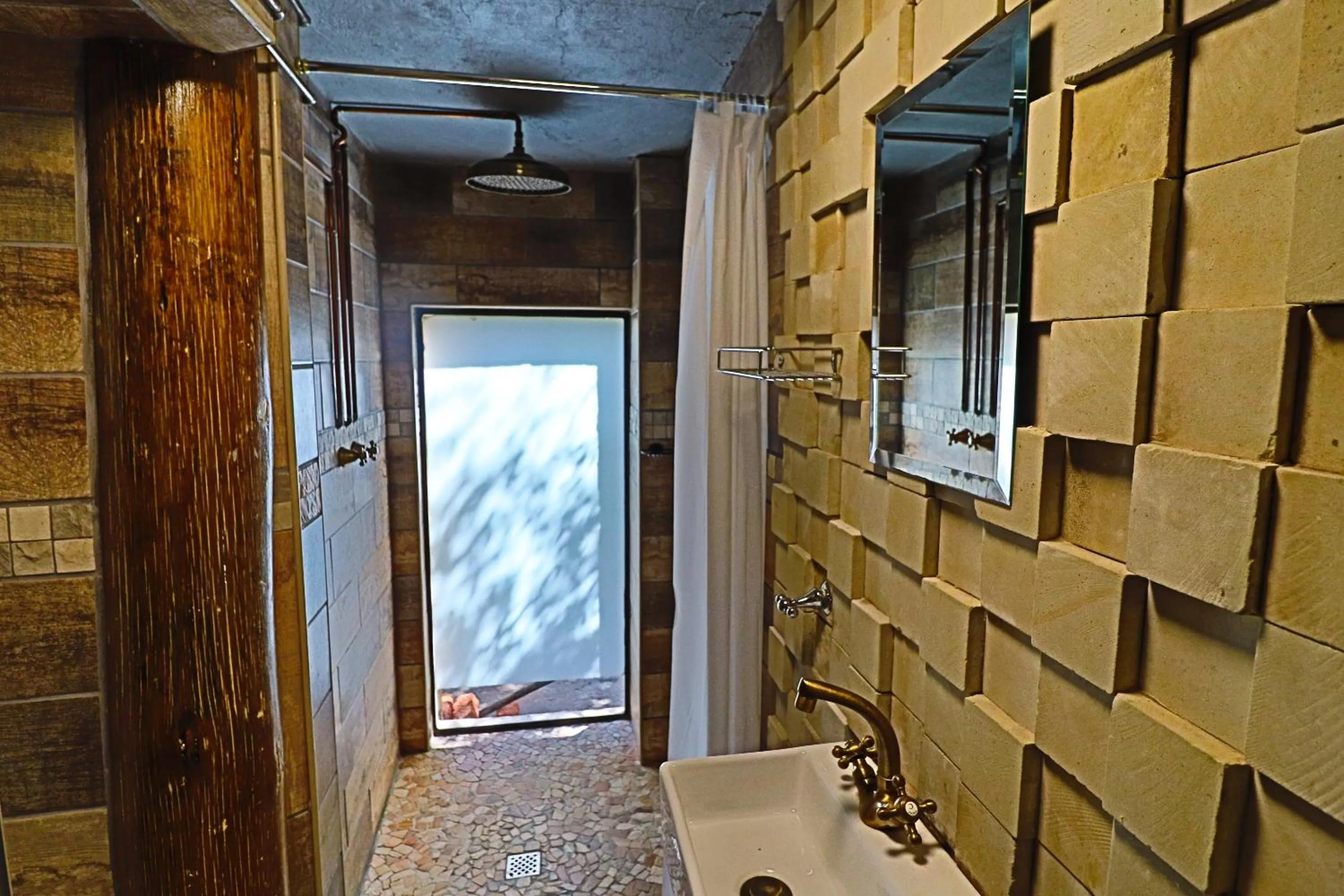 Shower in Kruger Park Hostel