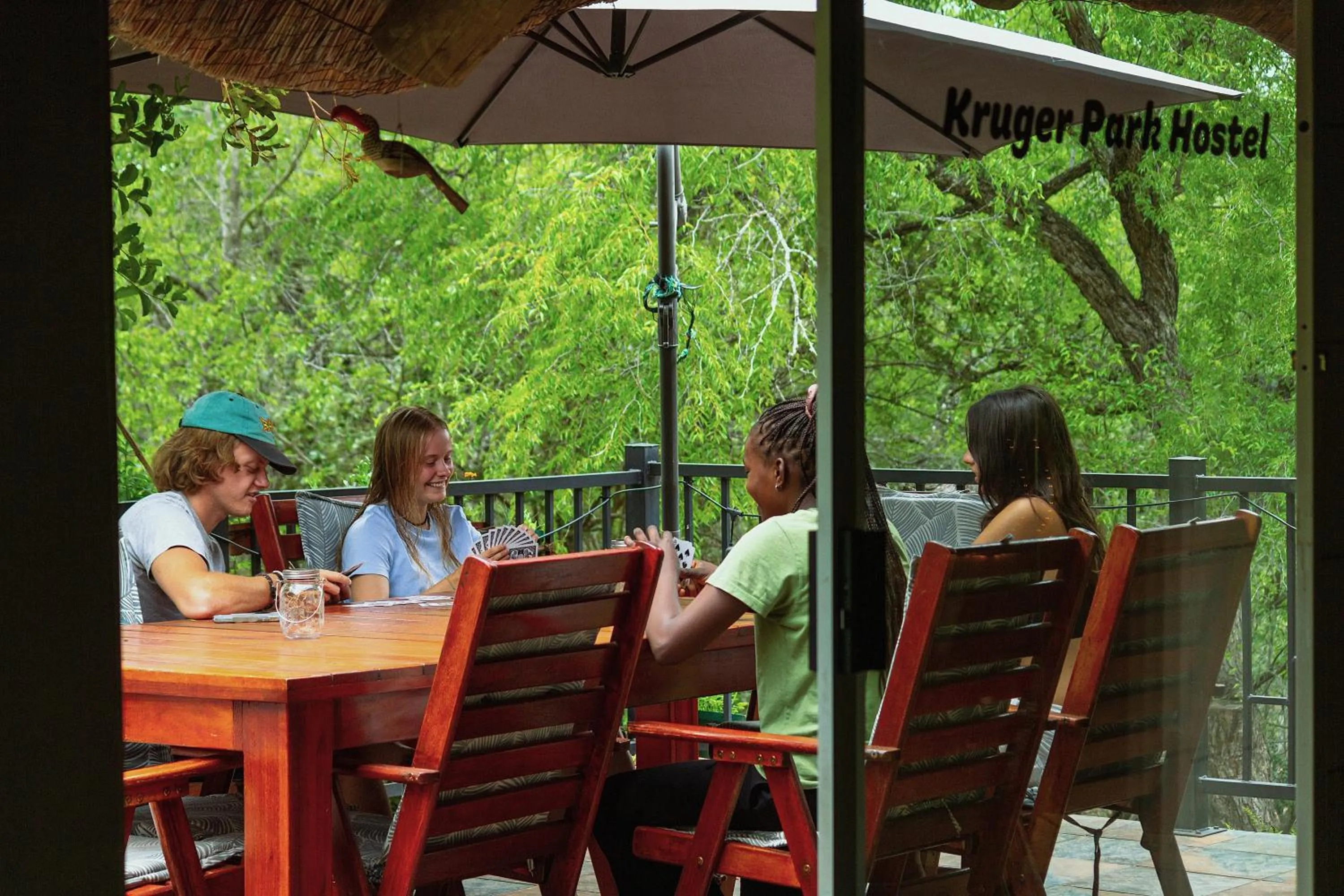 Game Room in Kruger Park Hostel