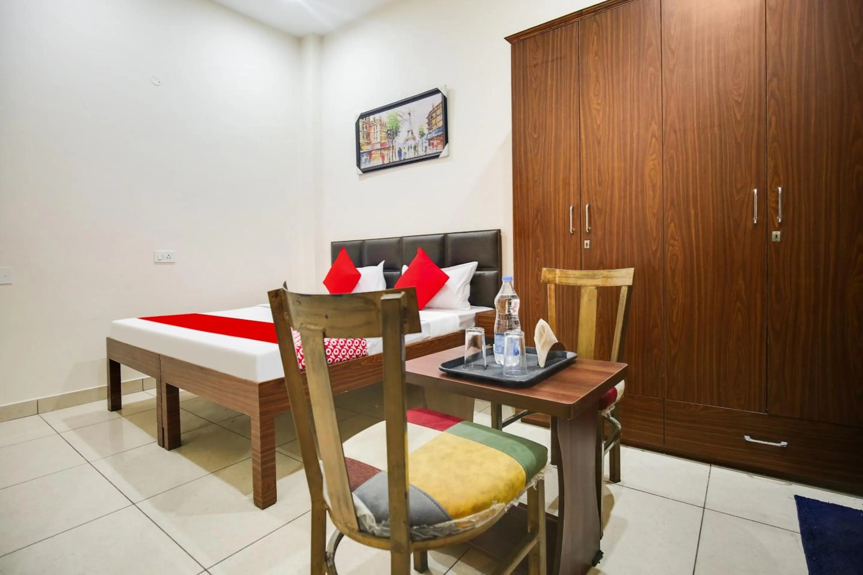 Bedroom in Hotel O Sky Line