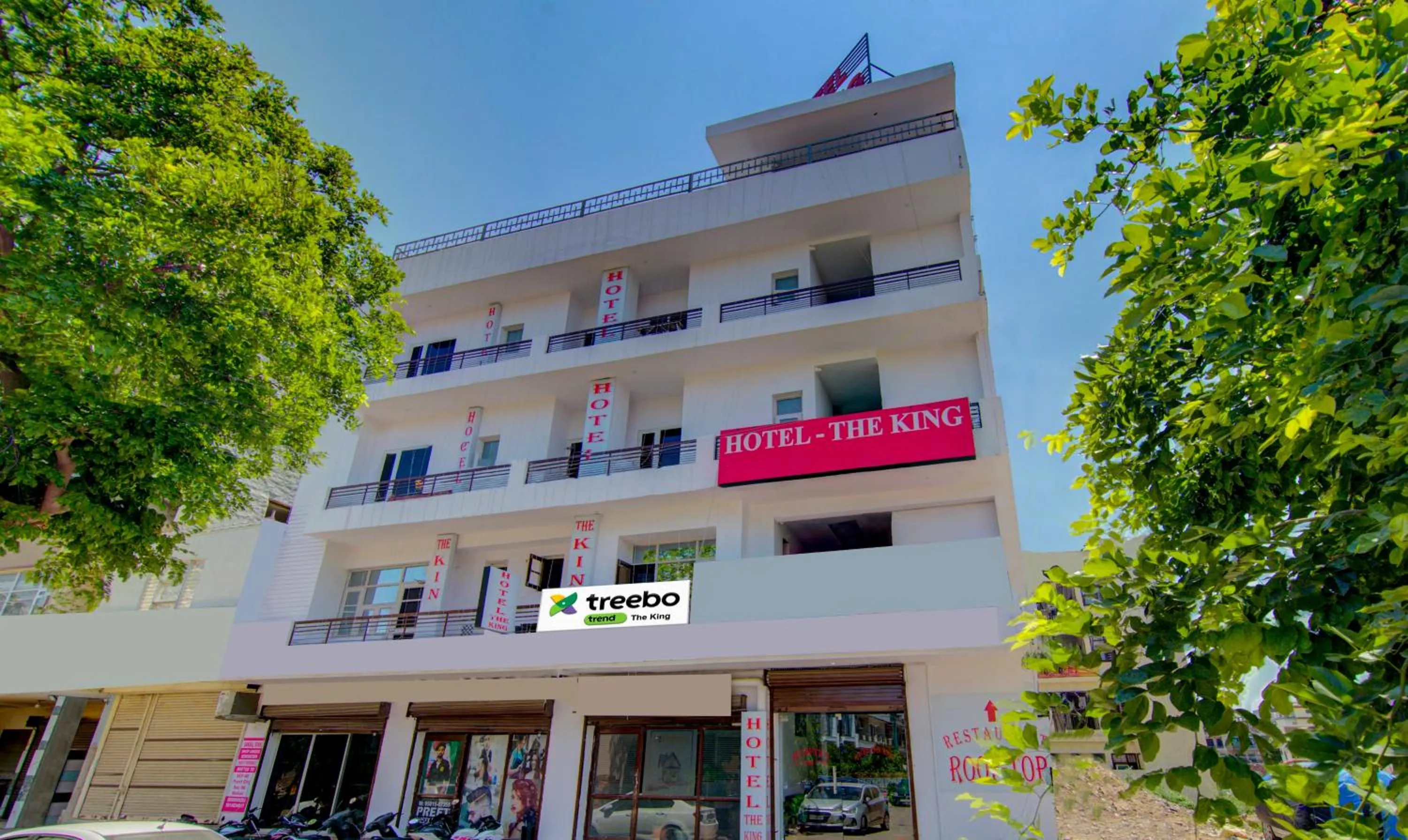 Property building in Treebo The King Mohali